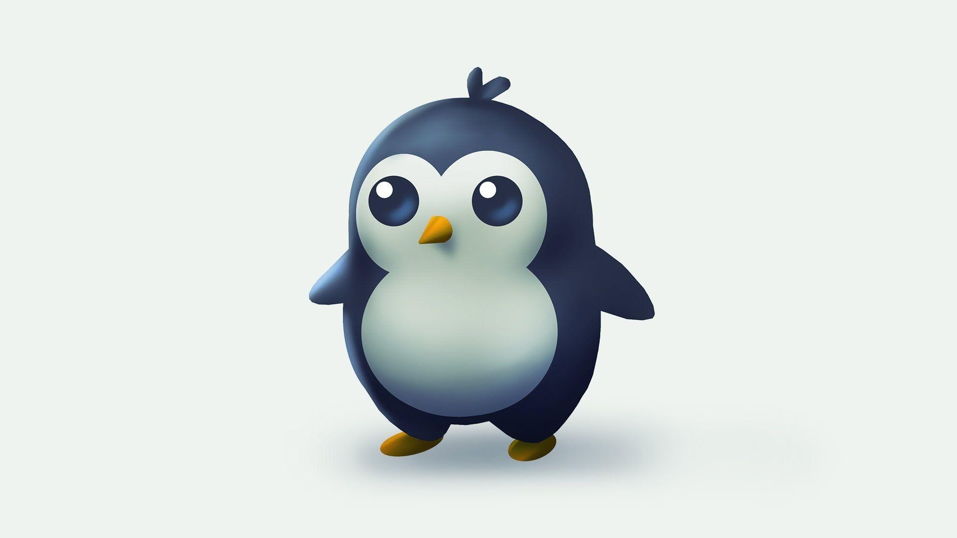 Cute Penguin Wallpaper , free download, (31)