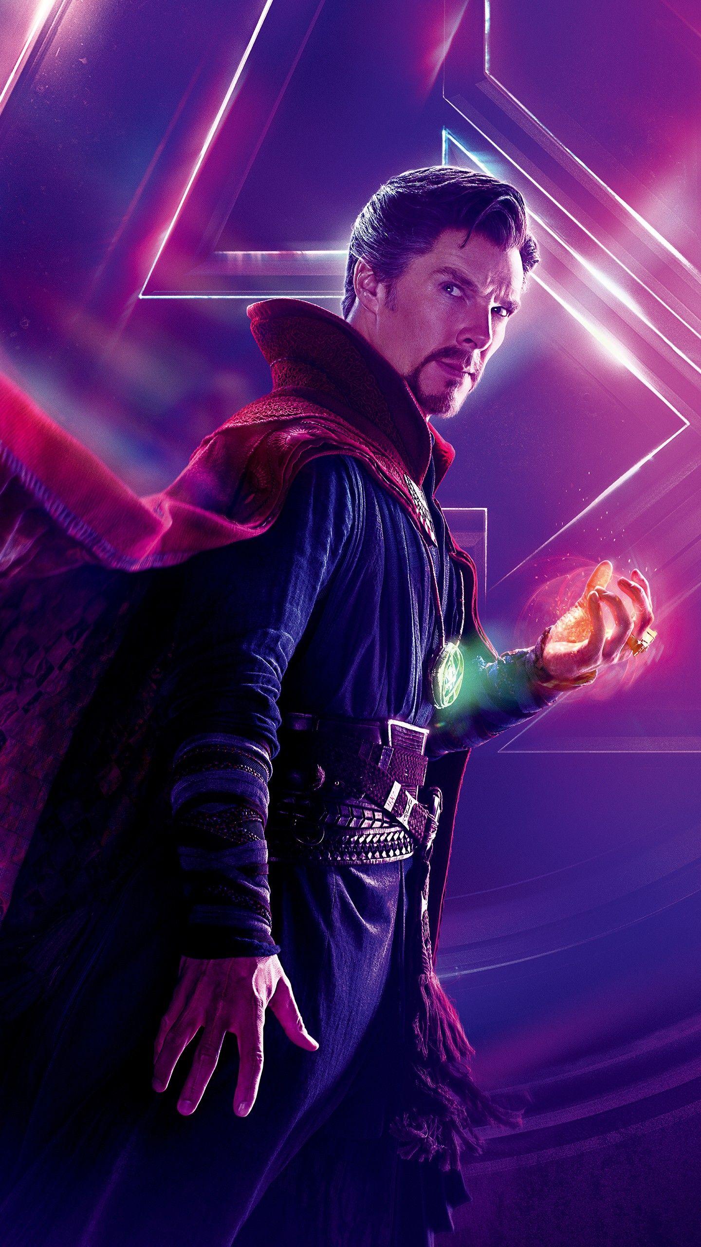 Benedict Cumberbatch as Doctor Strange in Avengers Infinity War