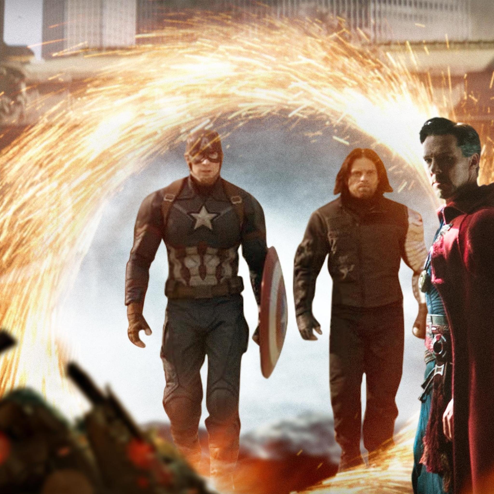 Doctor Strange Captain America Winter Solider In Avengers