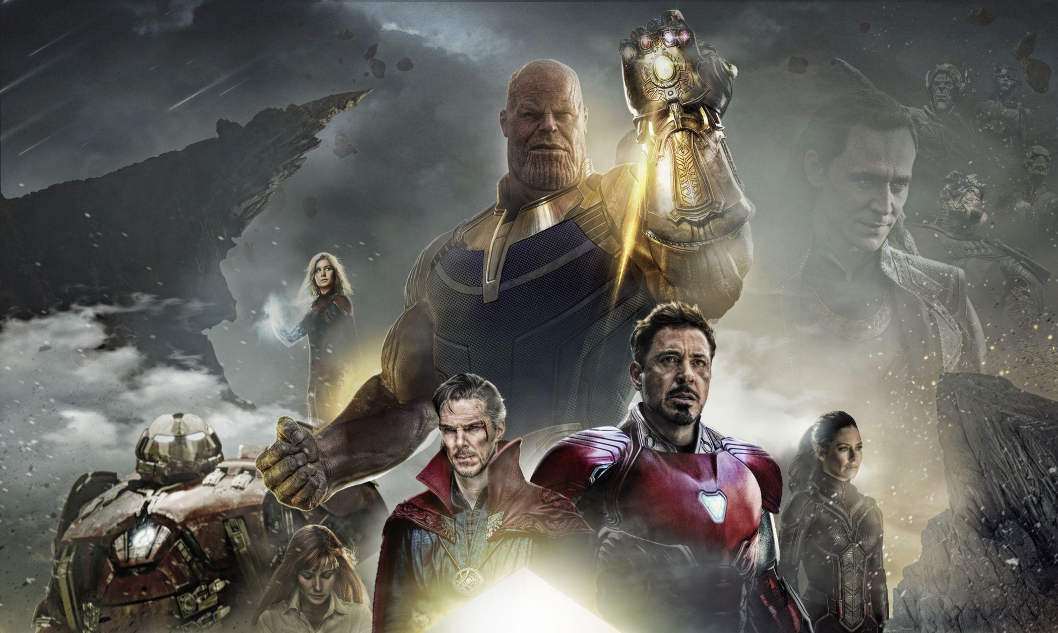 Wallpaper 4k Avengers Infinity War 2018 Poster Fan Made 2018