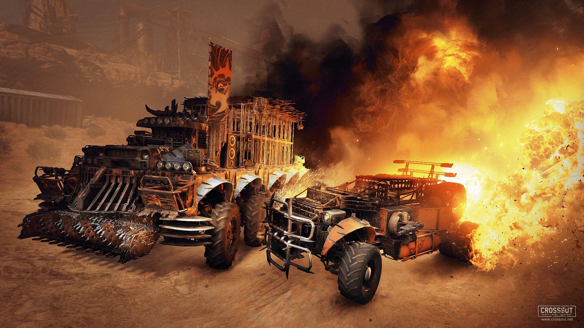 Crossout Cyberpunk Wallpaper, HD Games 4K Wallpapers, Images and