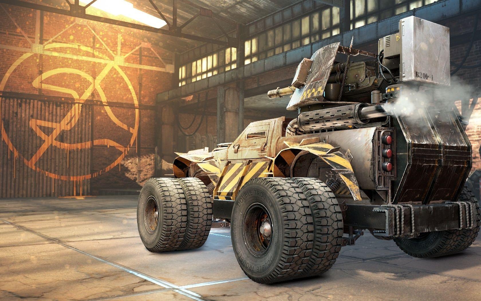 Video Game Background, Crossout Video Game Vehicle, Video