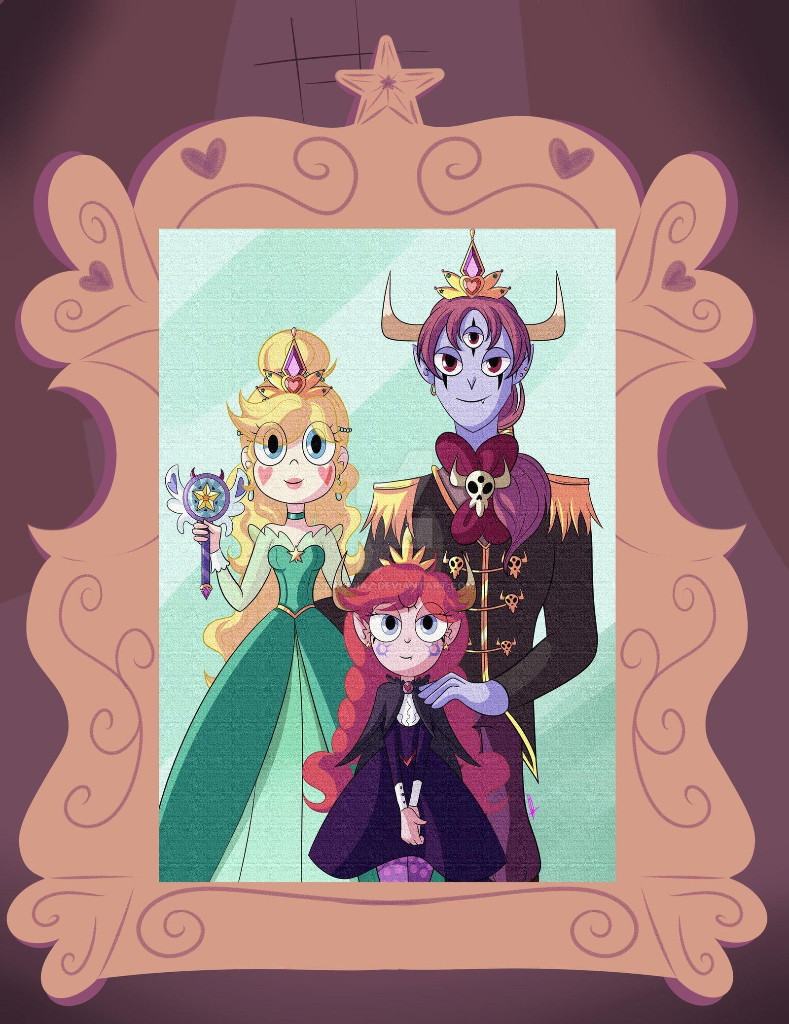 Family Butterfly Lucitor Royal Portrait