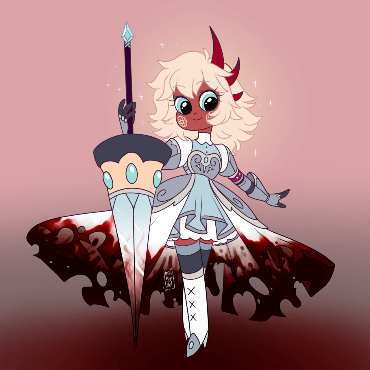 Meiga Butterfly Lucitor, “The Invincible” Daughter of Star Butterfly