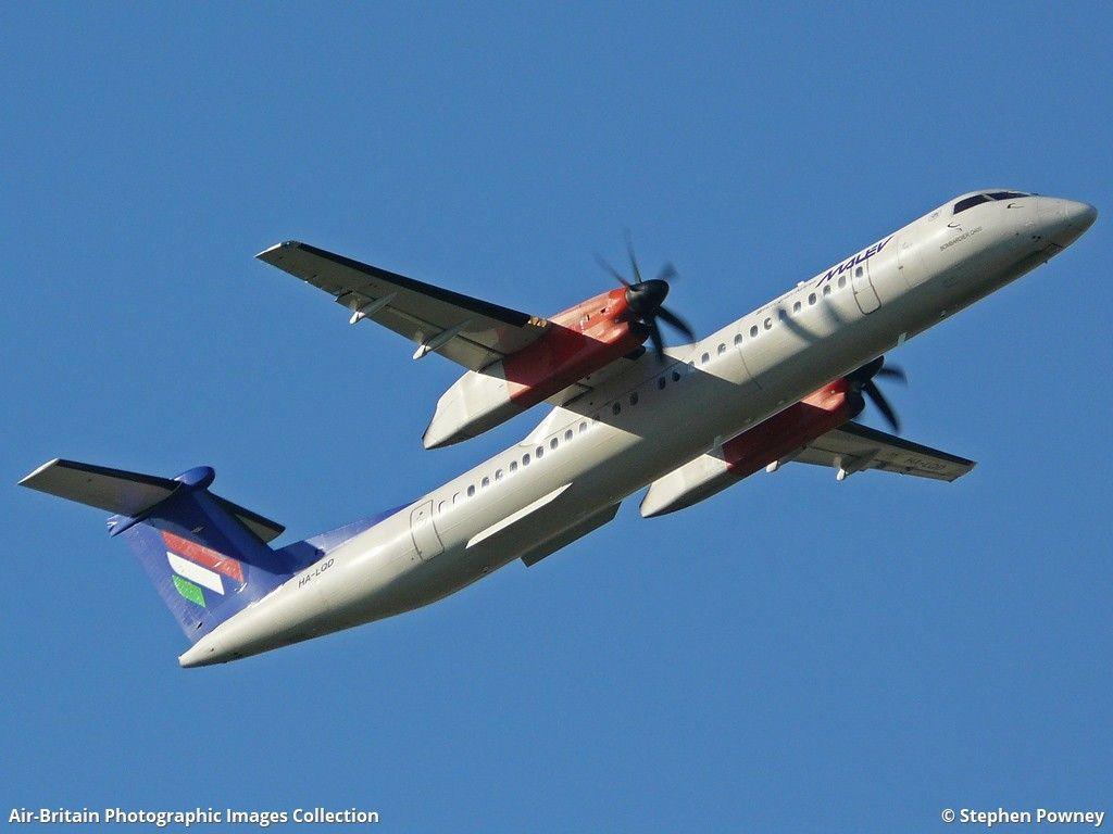 Bombardier DHC 8Q 402 Dash 8, HA LQD / 4063, Malev