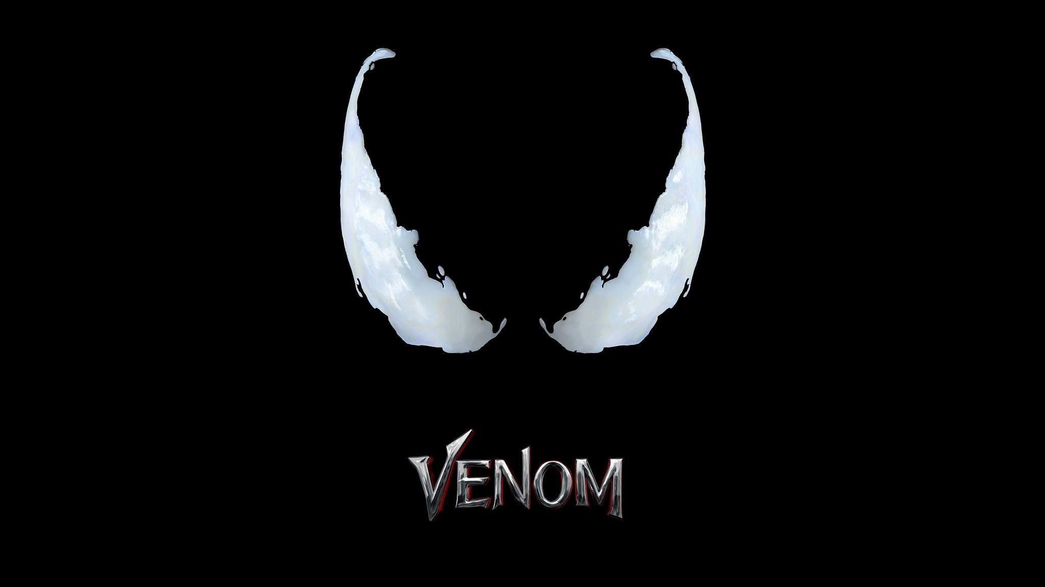 Venom Movie Logo 4k 2048x1152 Resolution HD 4k Wallpaper