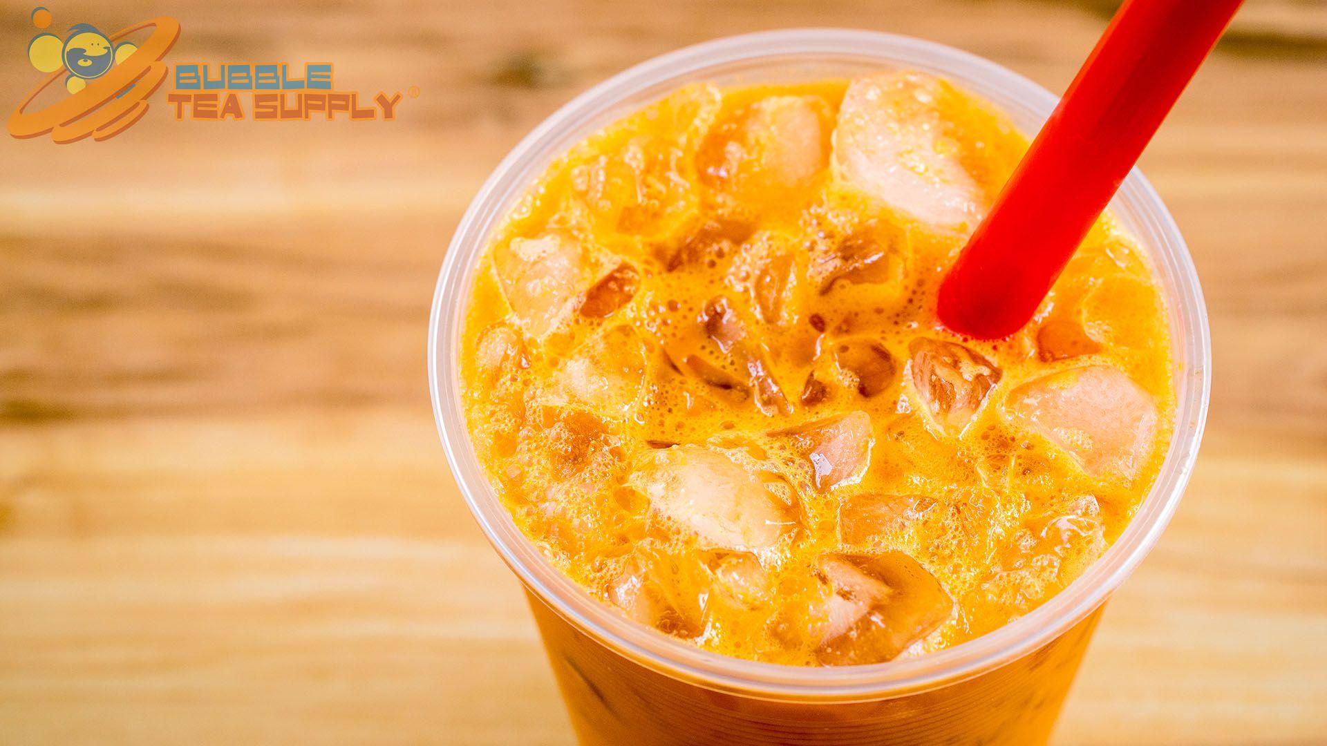 How to Make Instant Thai Tea Bubble Tea with Boba Tapioca Pearls