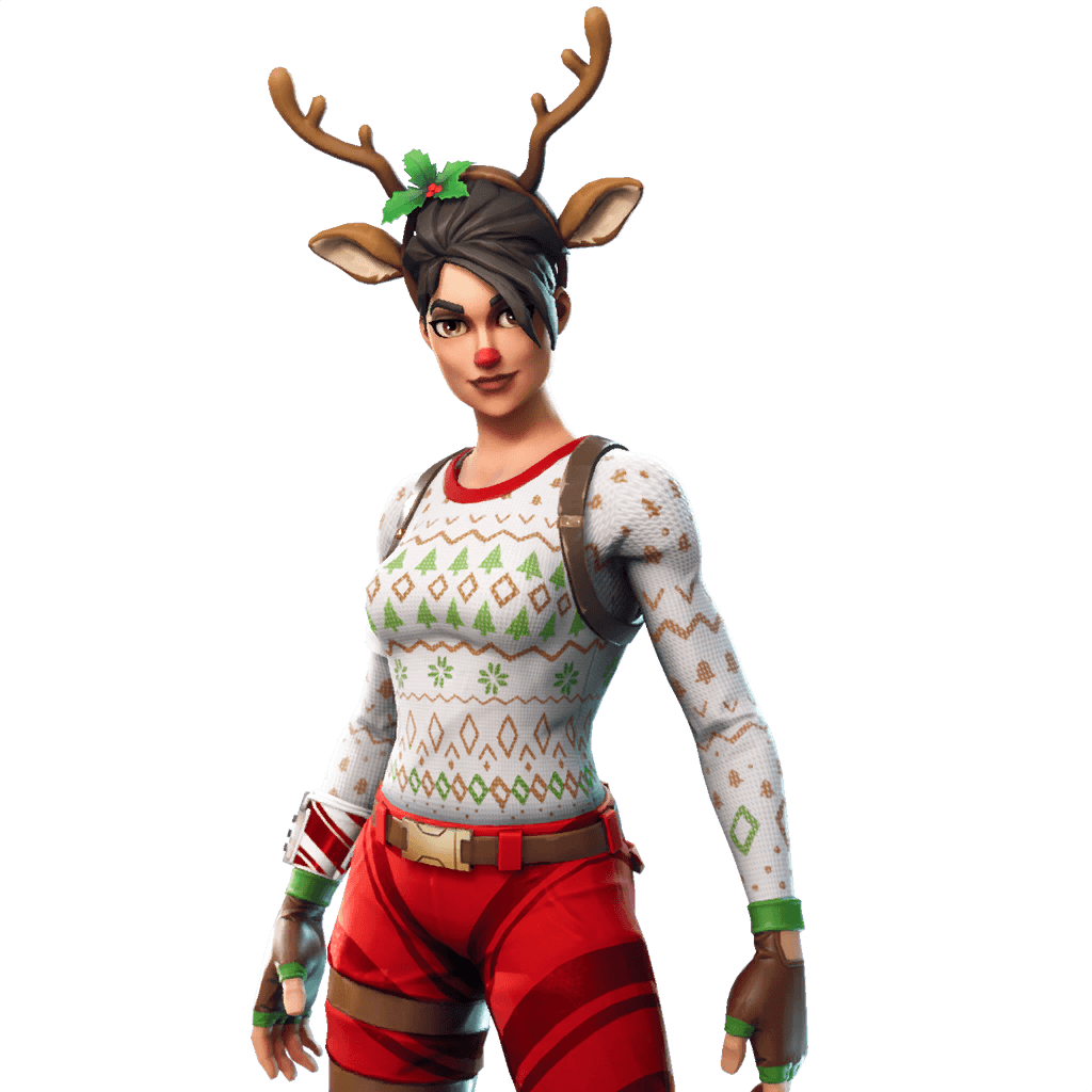 Fortnite Red Nosed Raider Png