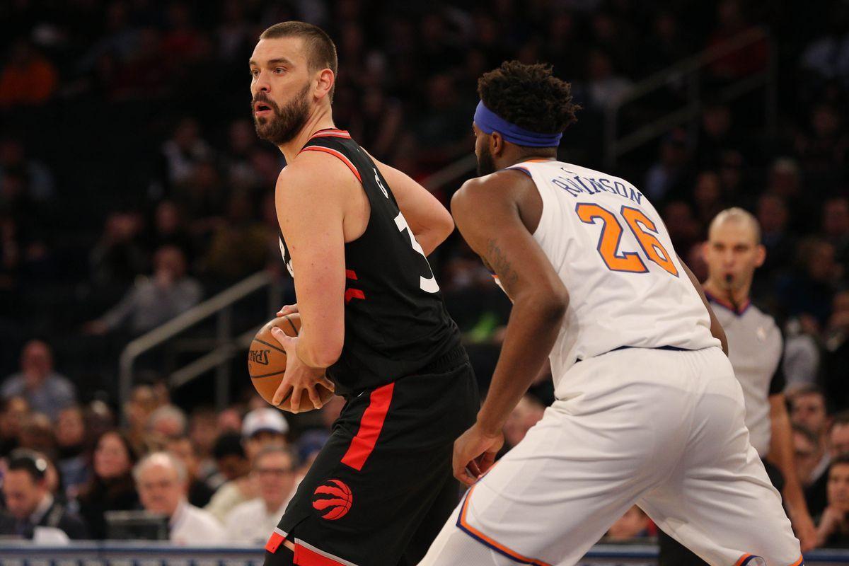 Game Recap: Raptors outlast the Knicks in Marc Gasol's debut, win