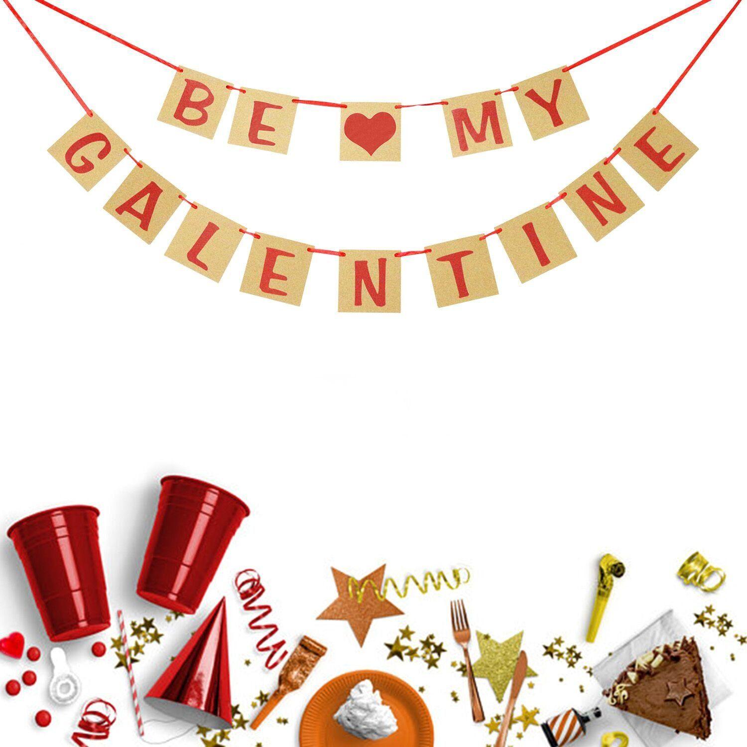 Valentines Day Decorations. BE My GALENTINE Banner
