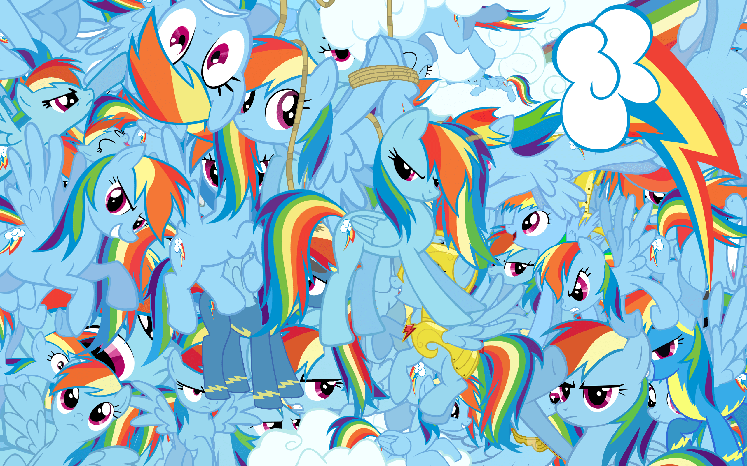 My Little Pony Rainbow Dash Wallpaper. Background