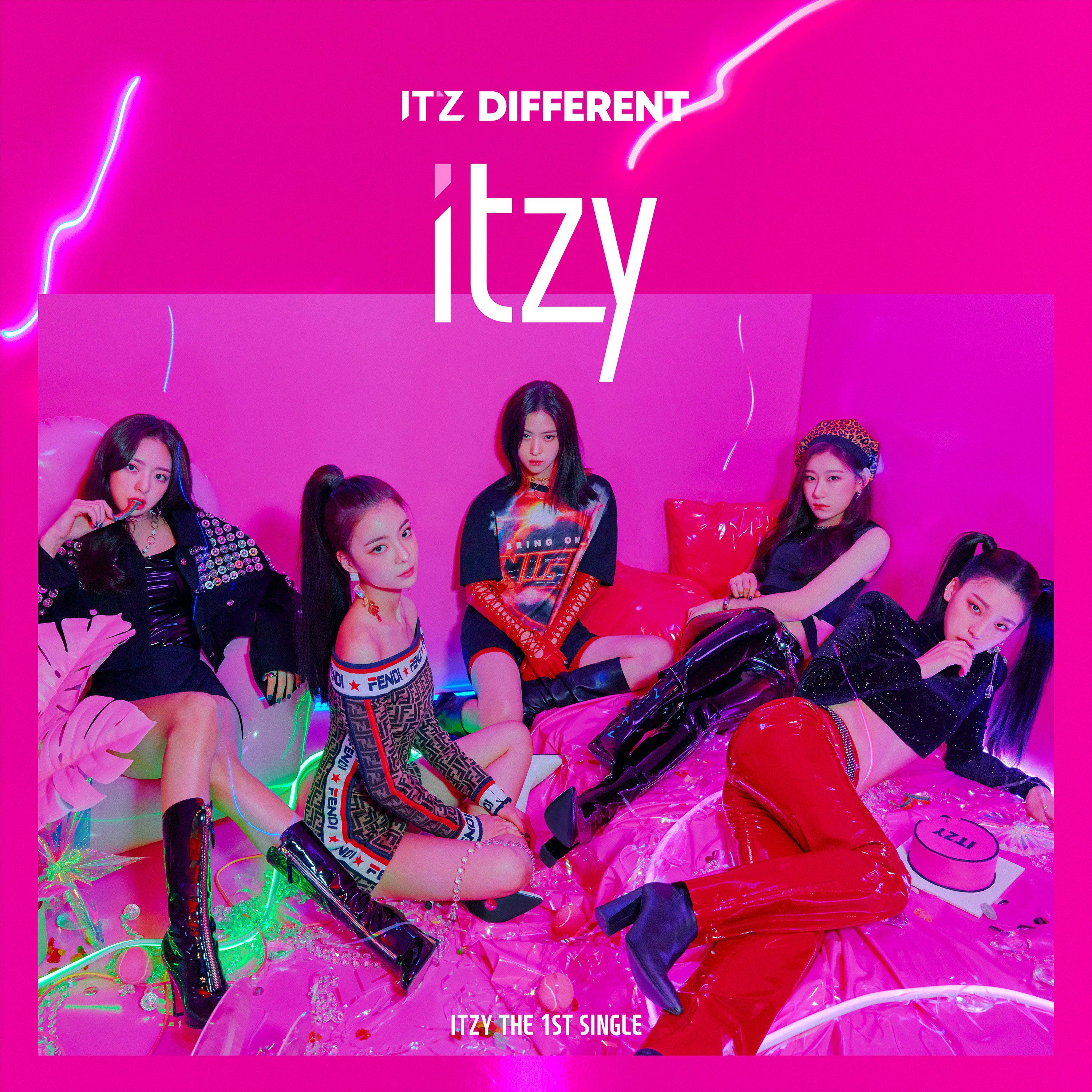 ITZY'z Different (Online Album Cover)