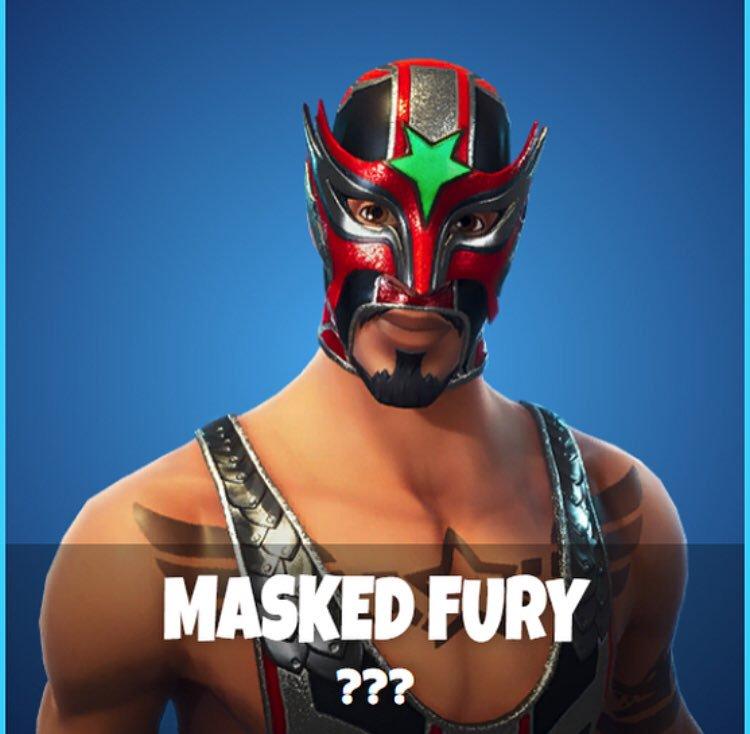 Masked Fury Fortnite wallpaper