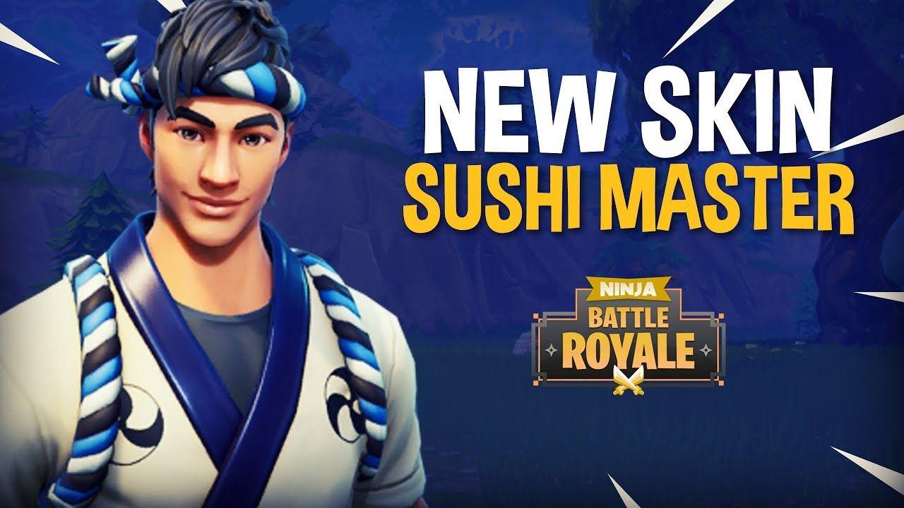 New Sushi Master Skin!! Battle Royale Gameplay
