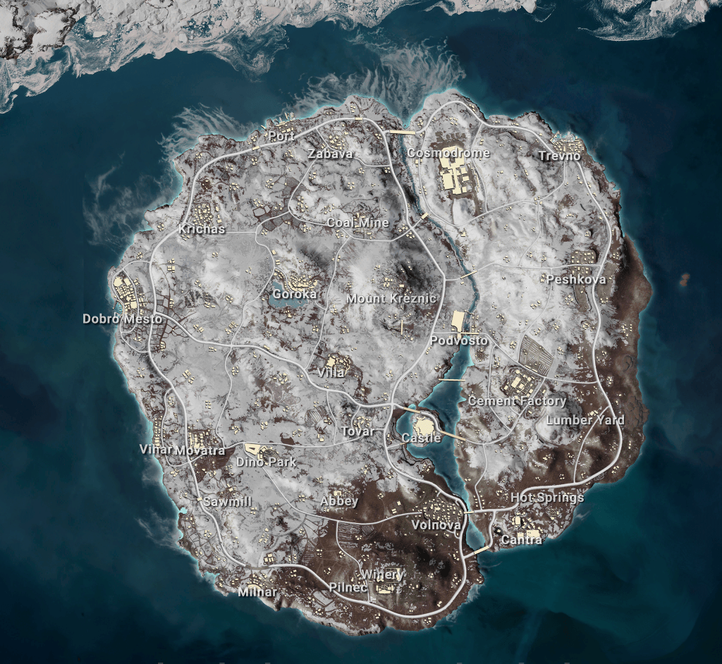 PUBG Snow Map Vikendi Leaked