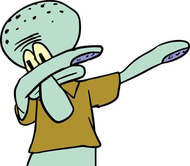 Squidward Dabbing Wallpapers Wallpaper Cave