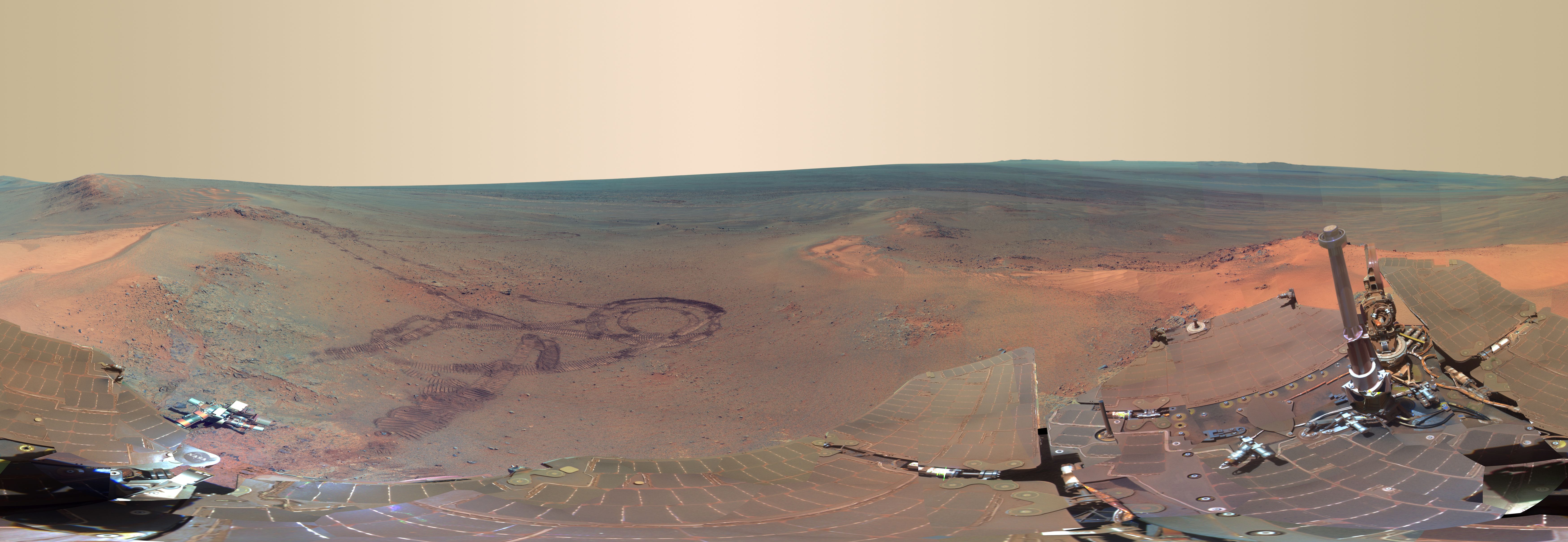 Super Hi Res Mars Rover Panorama Photo Is The Next Best Thing To