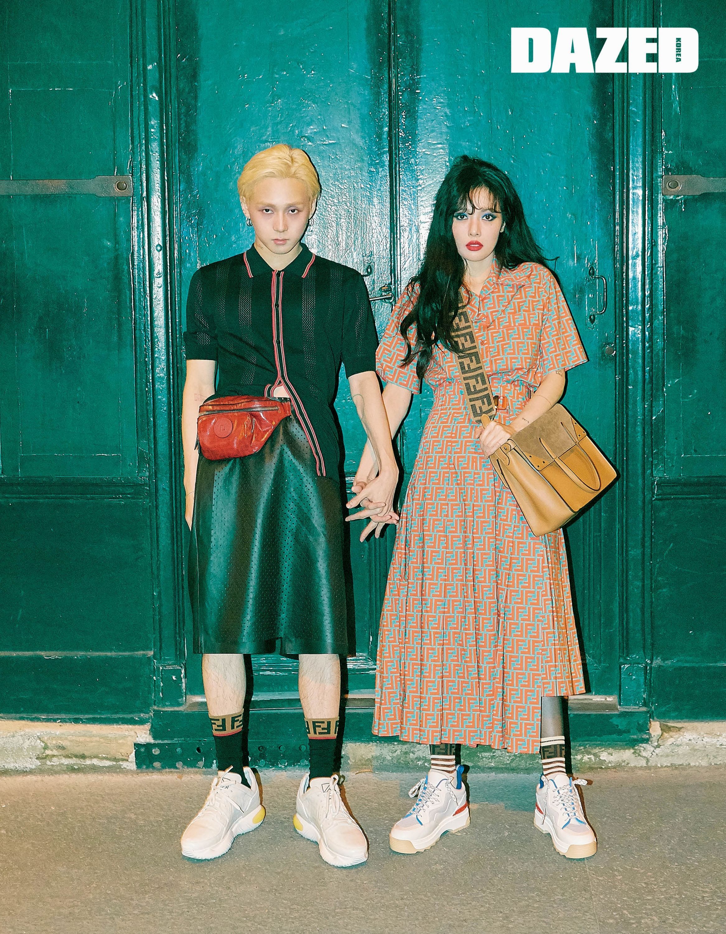 Hyuna & E'Dawn for DAZED Korean January 2019 Issue