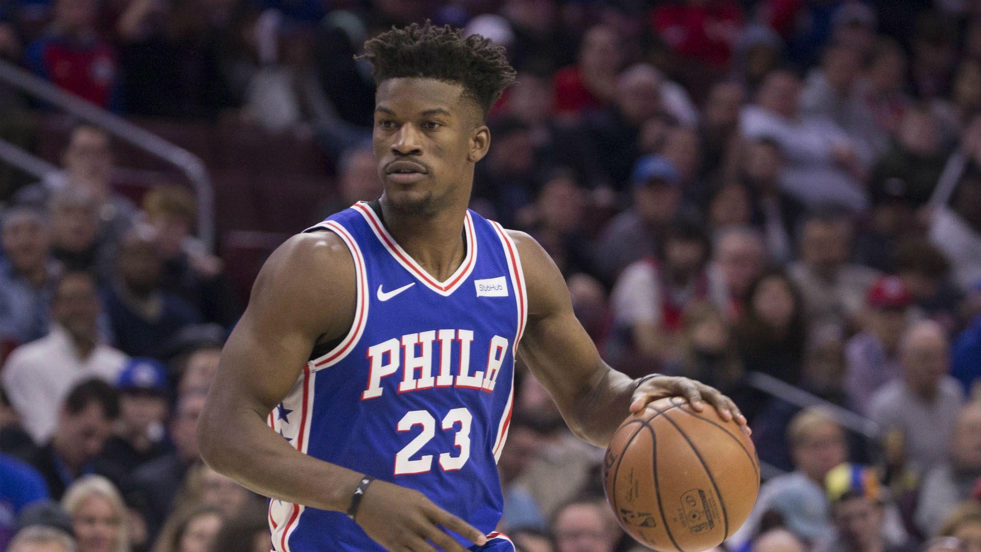 Jimmy Butler is happy the 76ers topped the Timberwolves on Tuesday