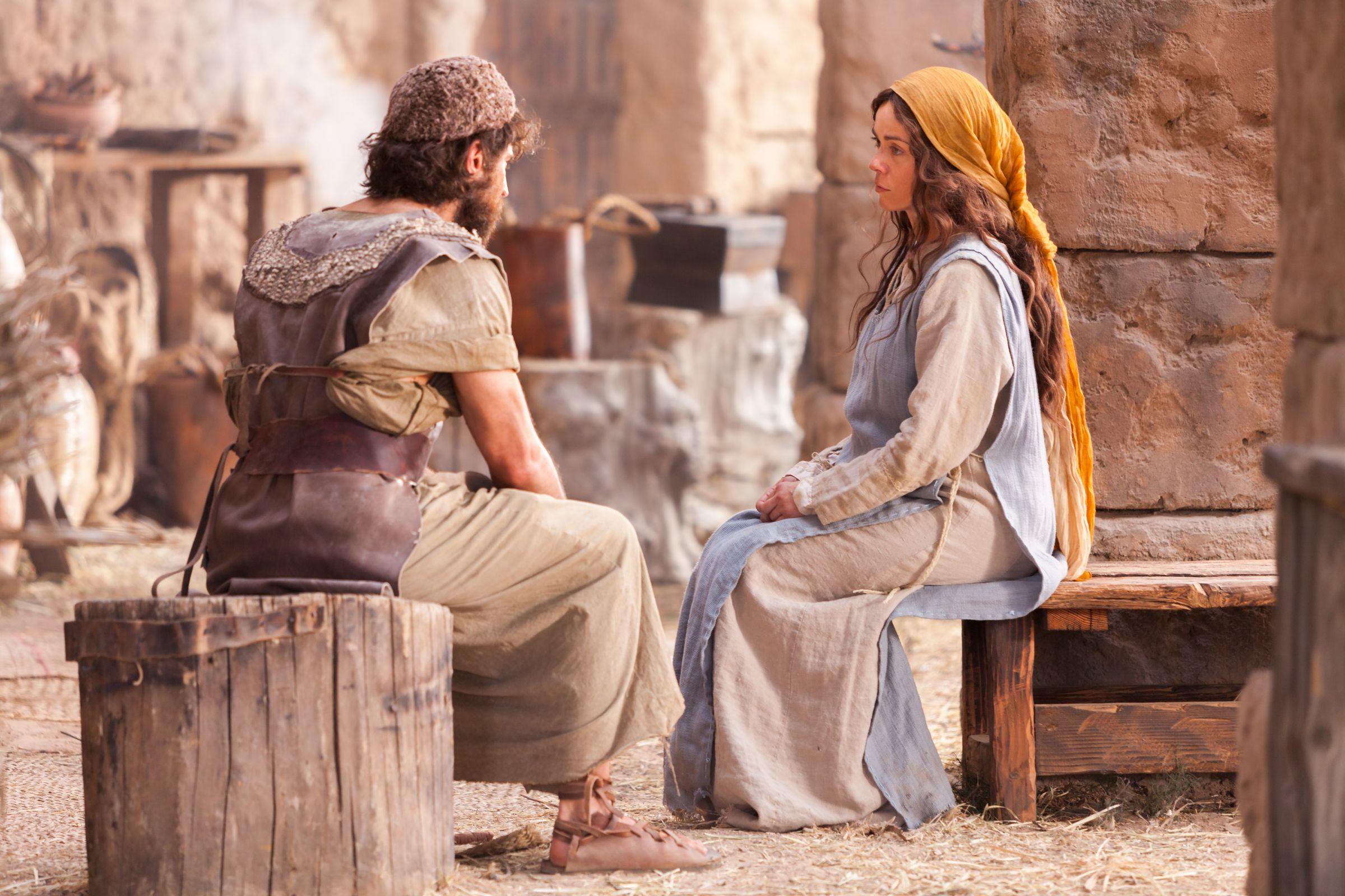 Mary Visits Joseph