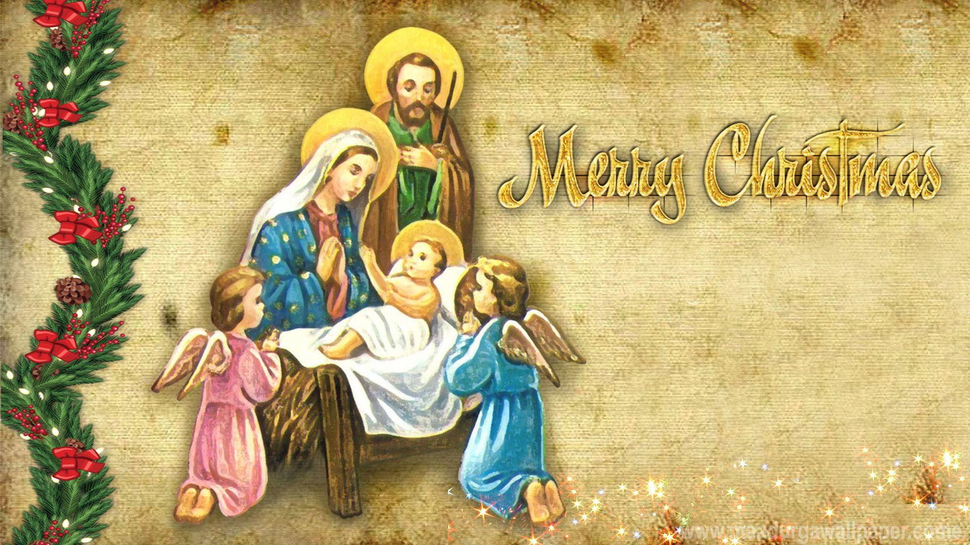 Nativity Christmas Wallpaper