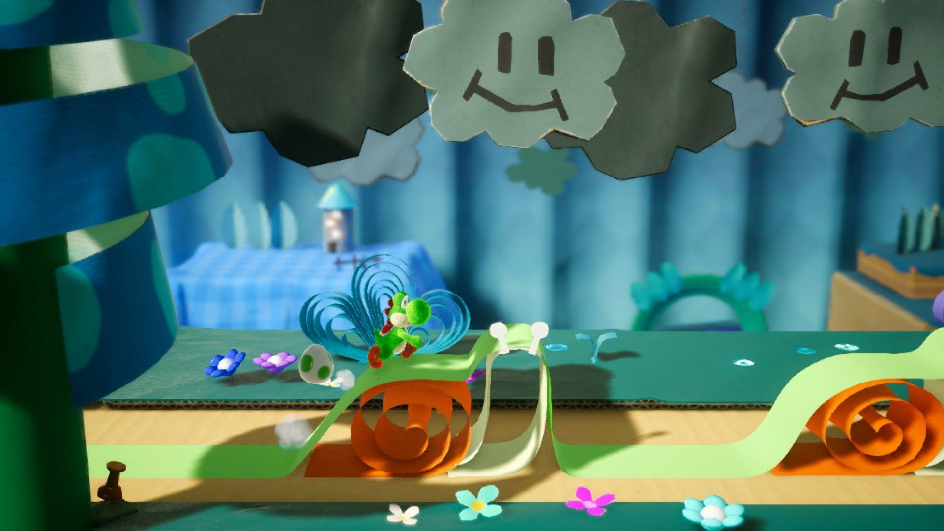 Yoshi's Crafted World screenshots and art