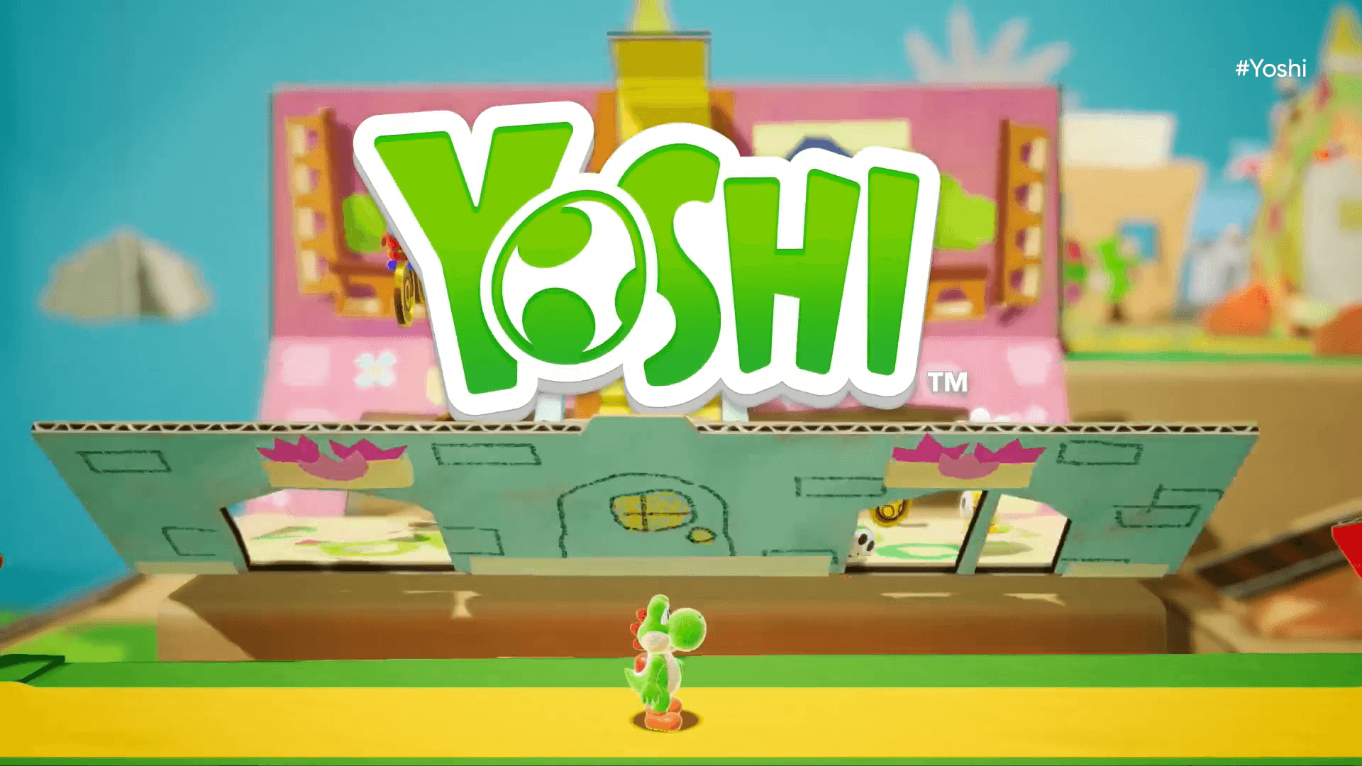 Is the Yoshi Switch game called Yoshi's Crafted World?