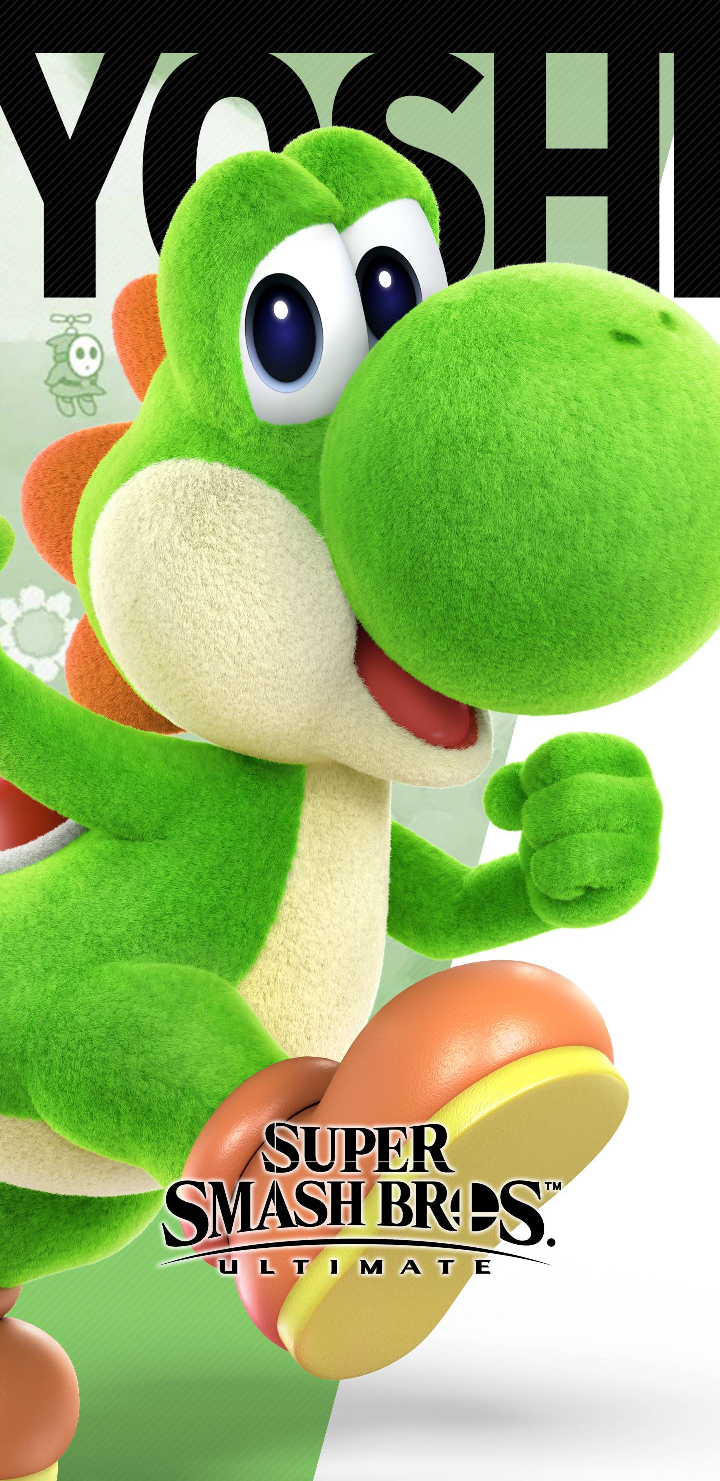 Super Smash Bros Ultimate Yoshi Craft Wallpaper. Cat with Monocle