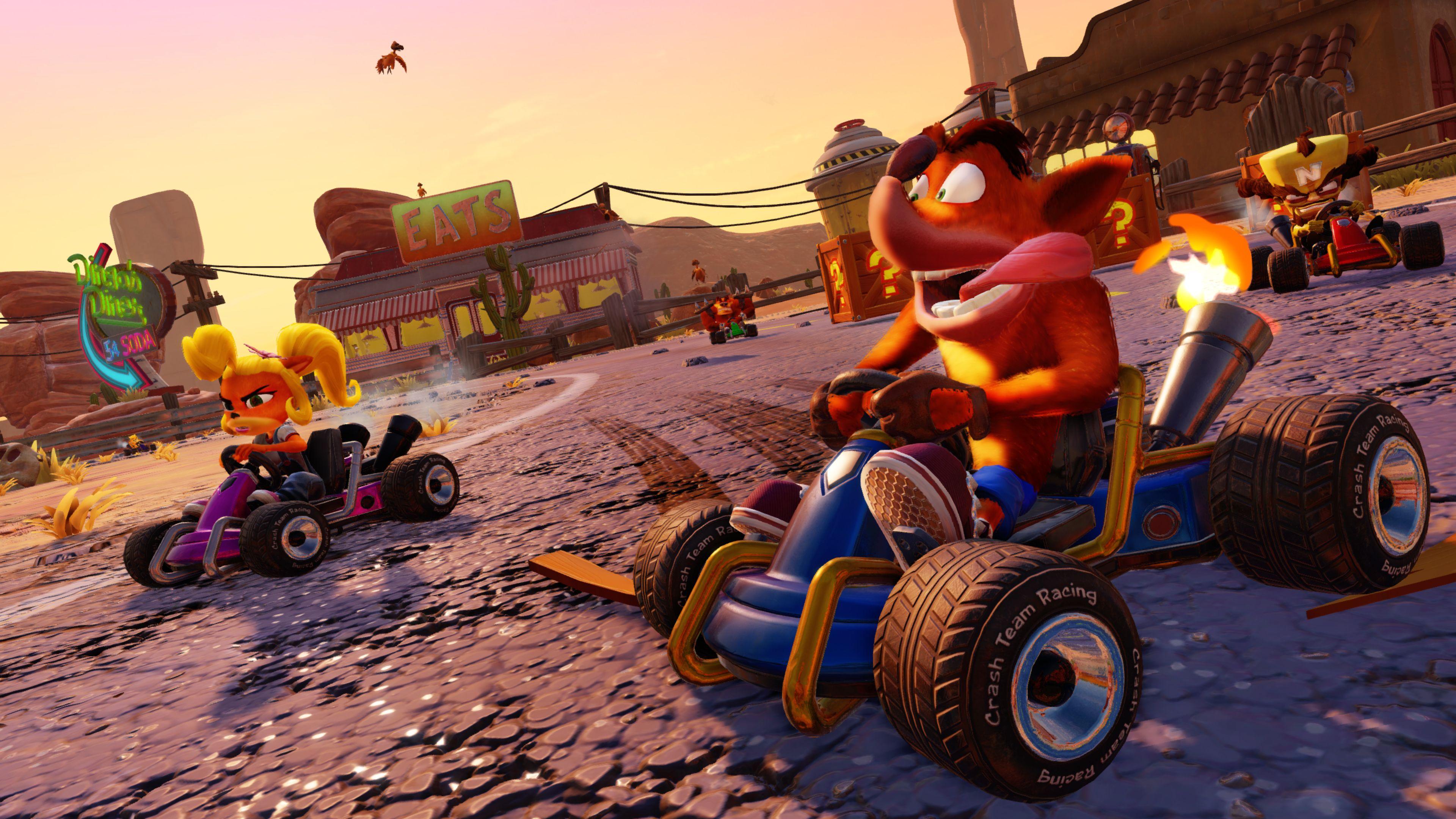 Đĩa PS4 Crash Team Racing
