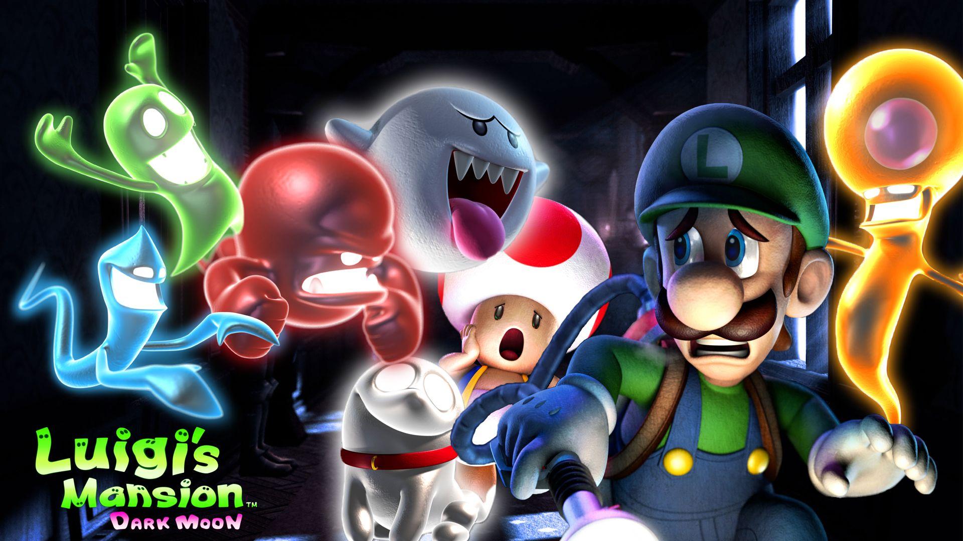 Luigi's Mansion HD Wallpaper