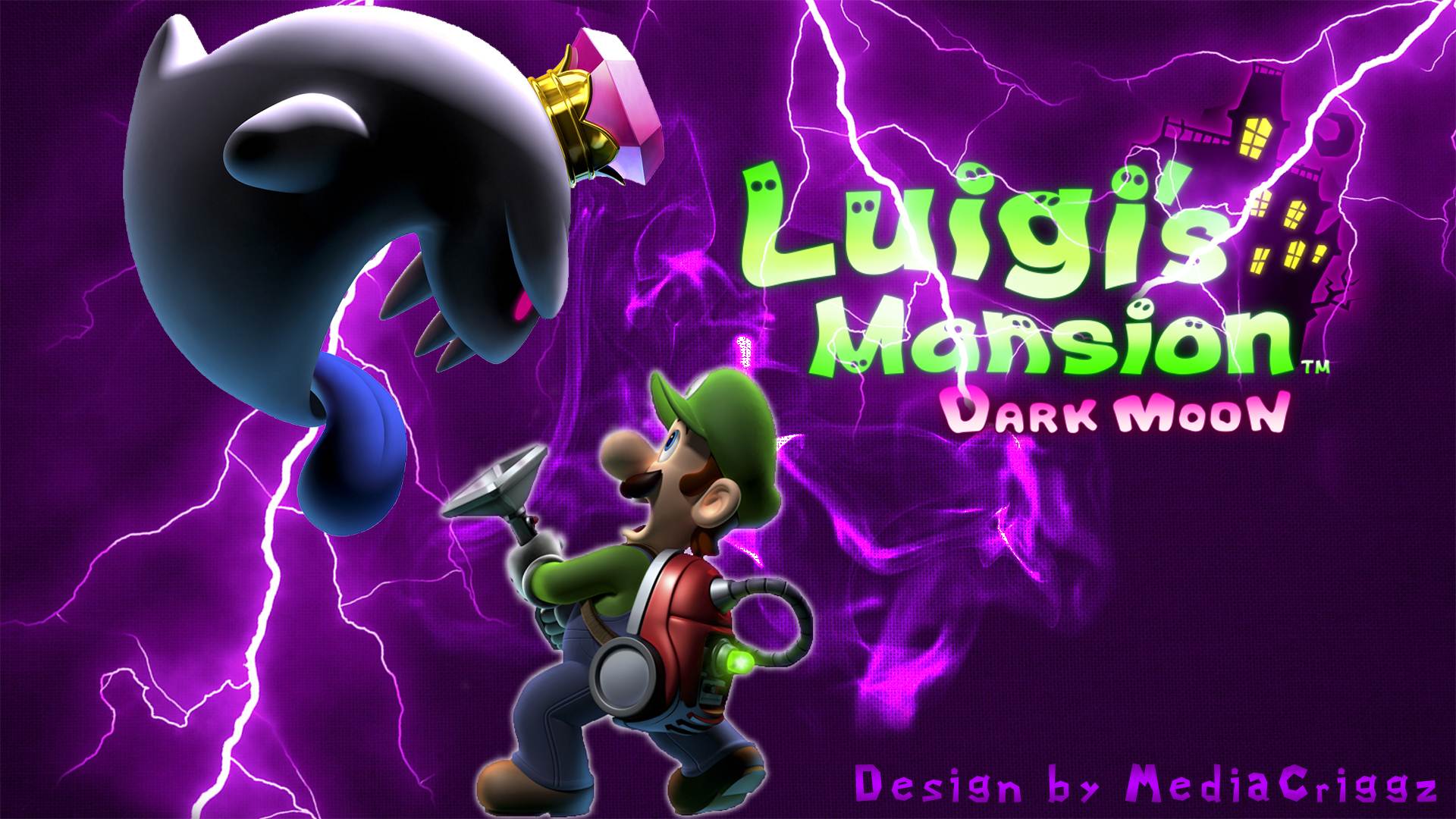 Luigi image Luigi's Mansion Dark Moon Wallpaper HD wallpaper
