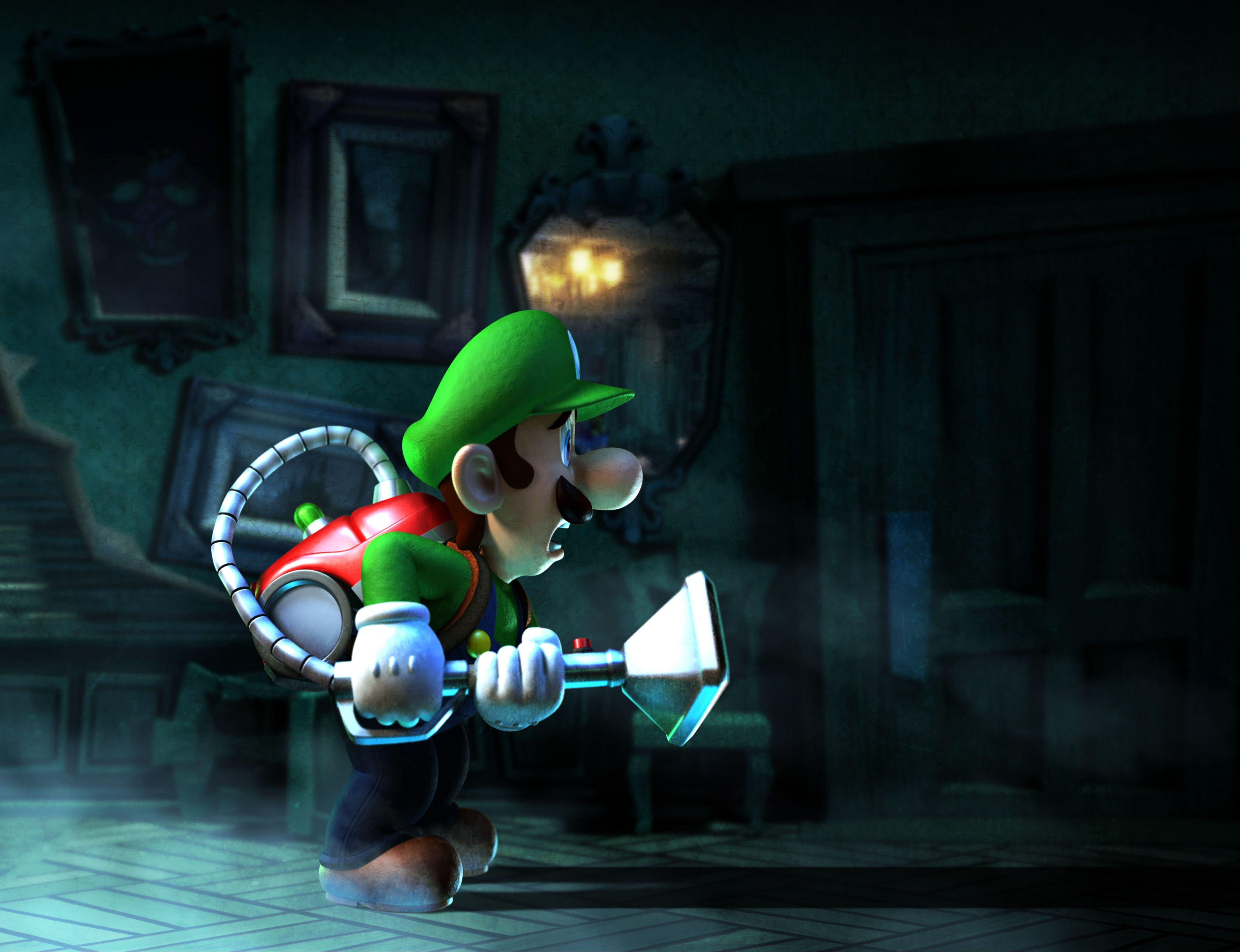 Another Round of Luigi's Mansion: Dark Moon Art
