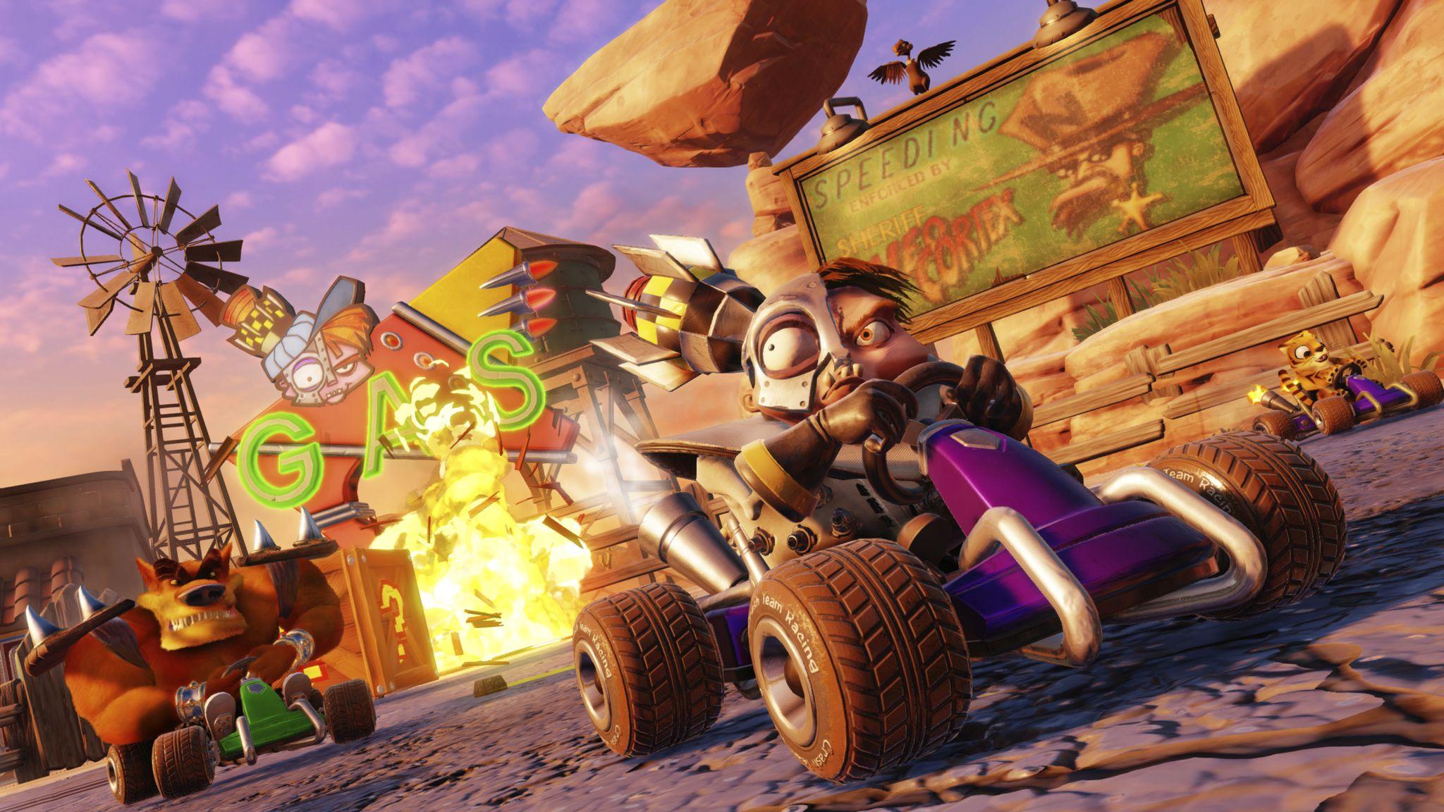 Crash Team Racing Nitro Fueled' Delivers 4K Fun (Watch)