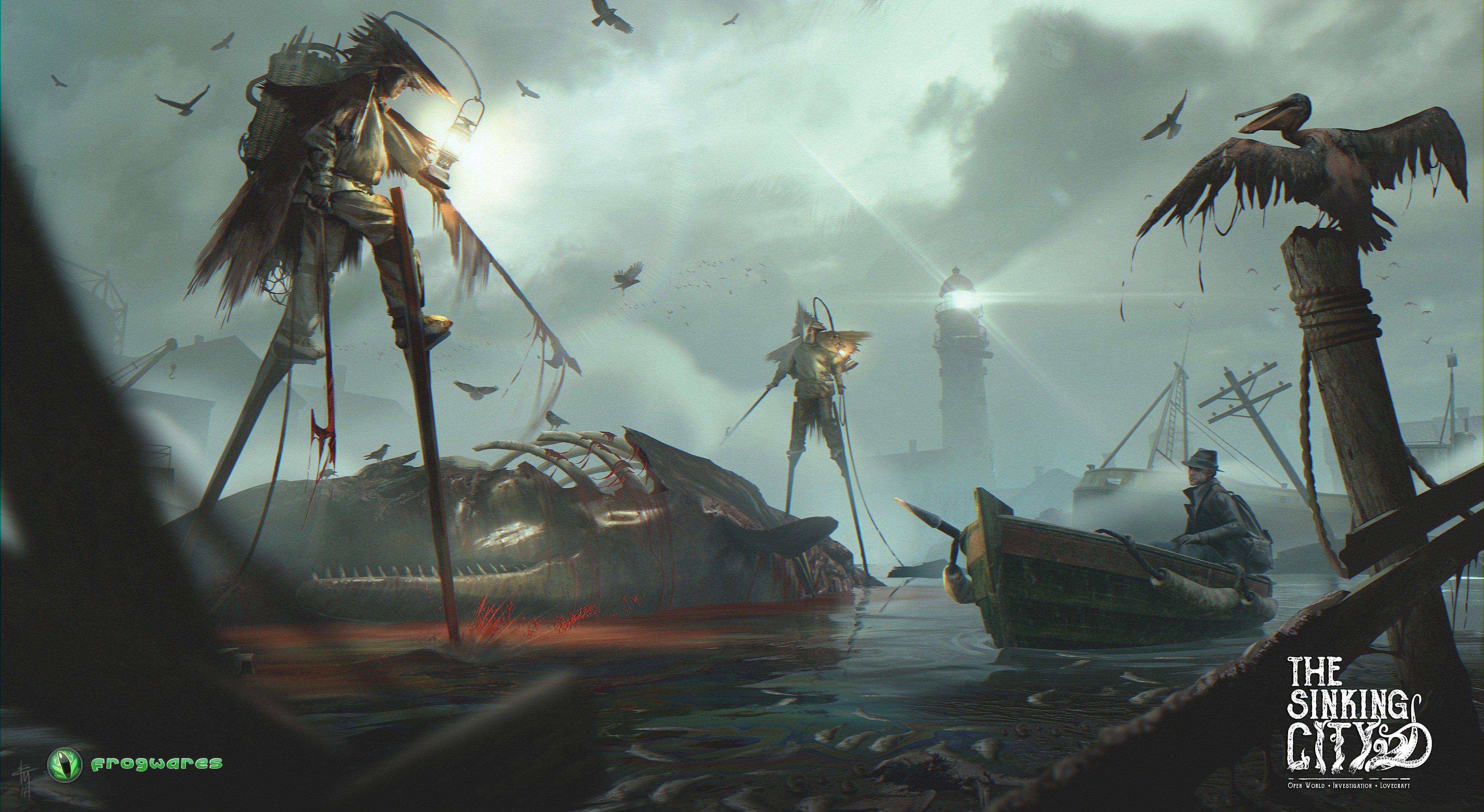 The Sinking City HD Wallpaper