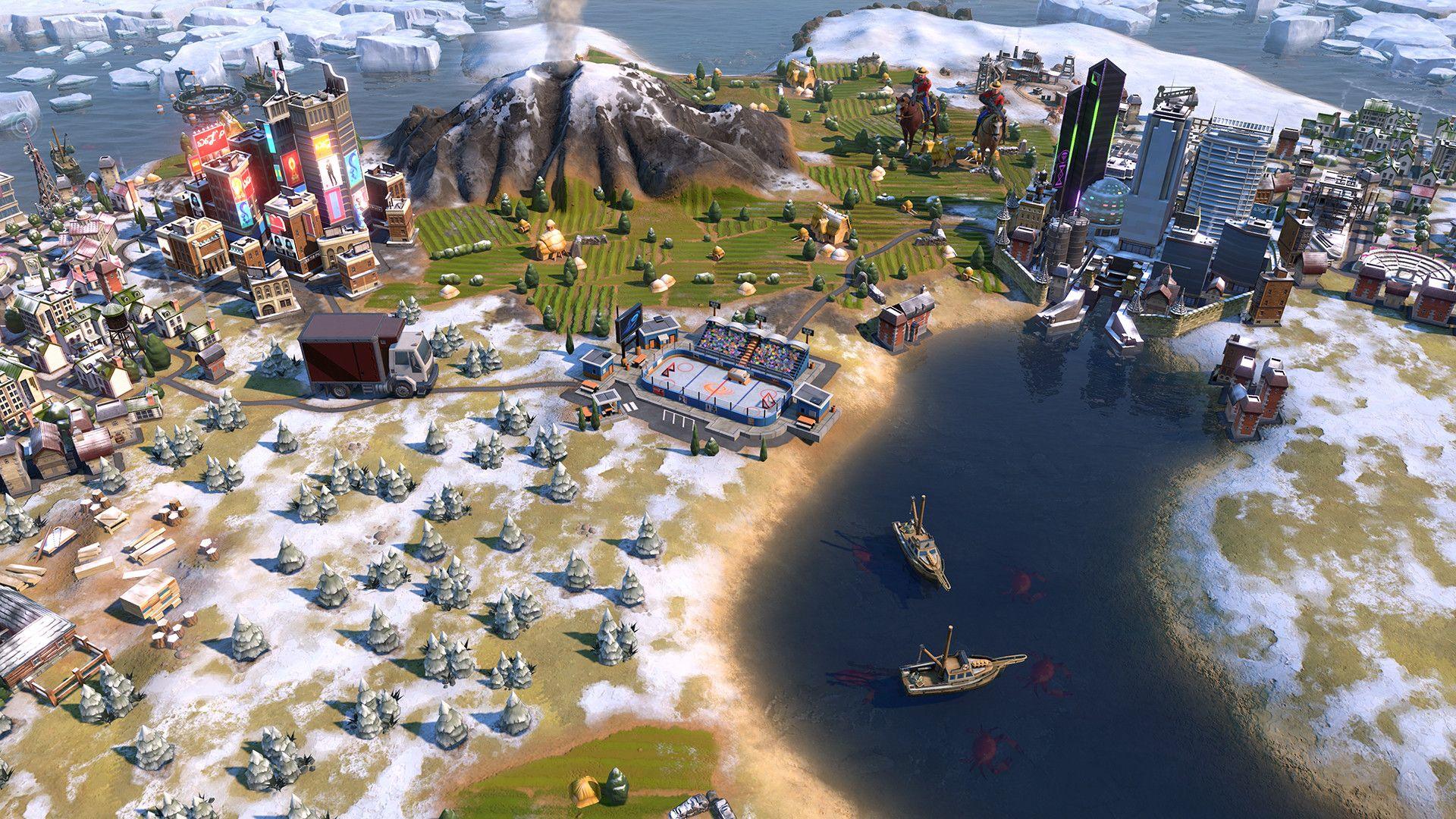Canada is peacefully making its way to Civilization VI: Gathering Storm