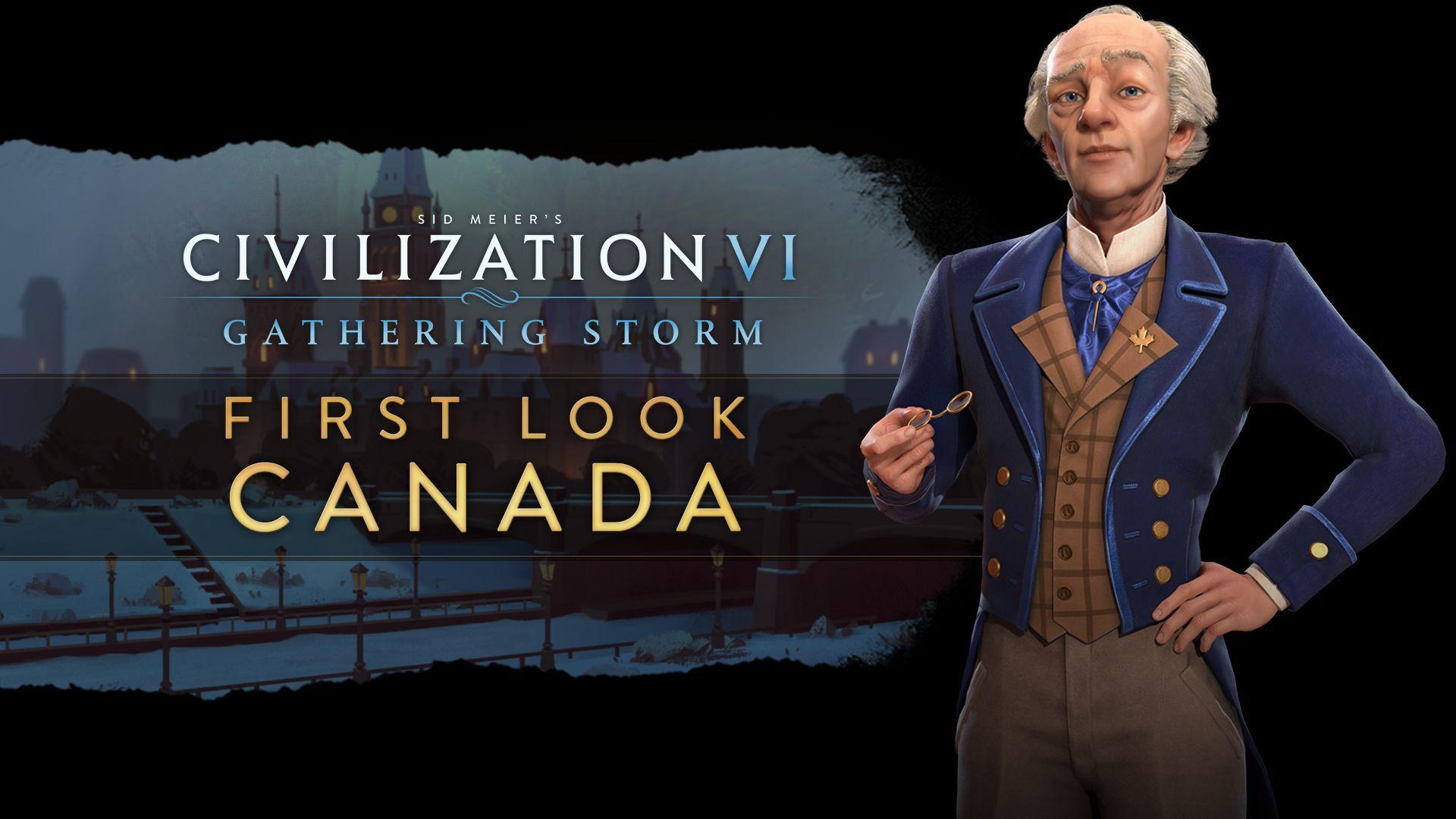 Civilization VI: Gathering Storm sees Wilfrid Laurier lead Canada