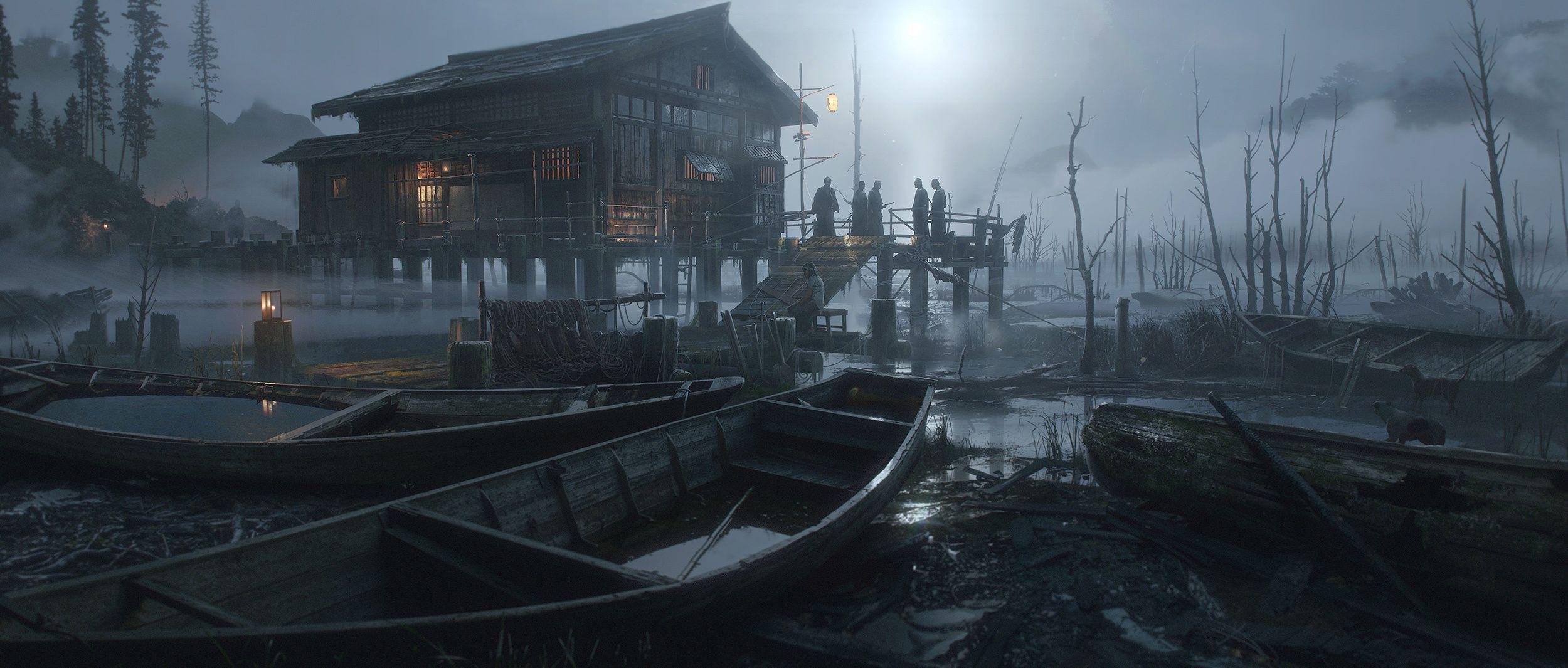 Picture Of Ghost Of Tsushima And Concrete Genie Get New Artwork 1 3