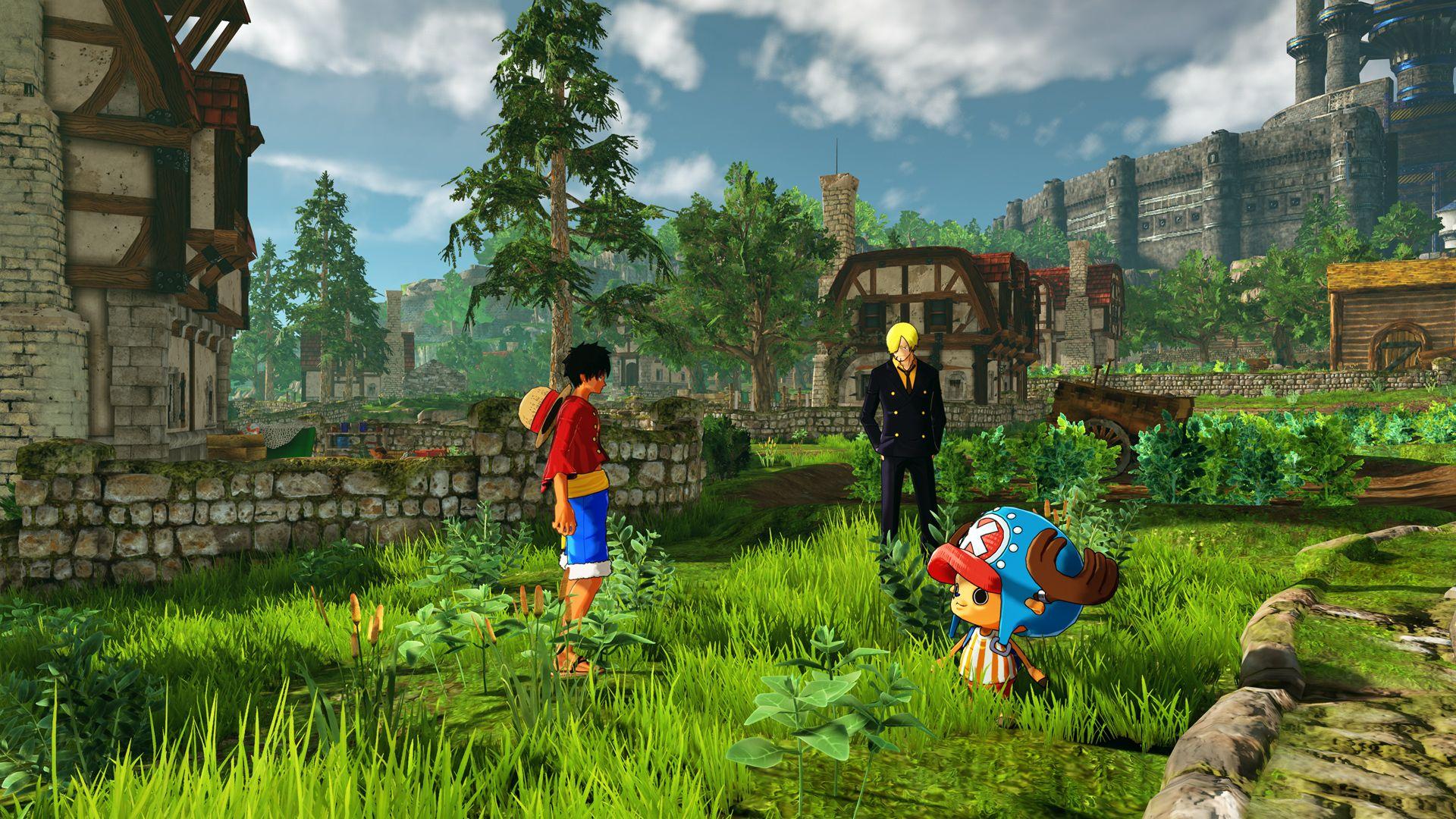 All Games Delta: One Piece: World Seeker new areas and Straw Hat