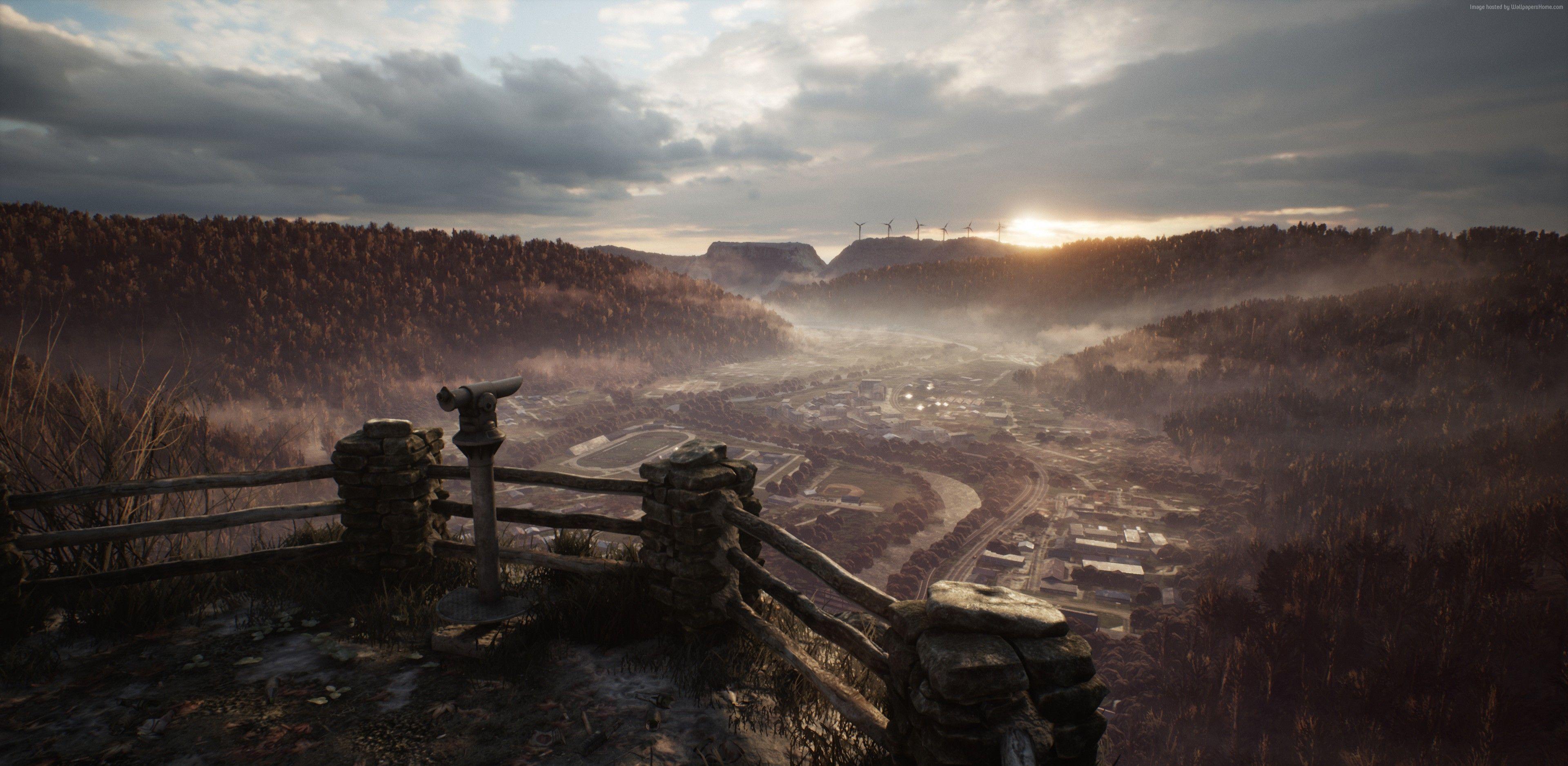 Twin Mirror HD Wallpaper