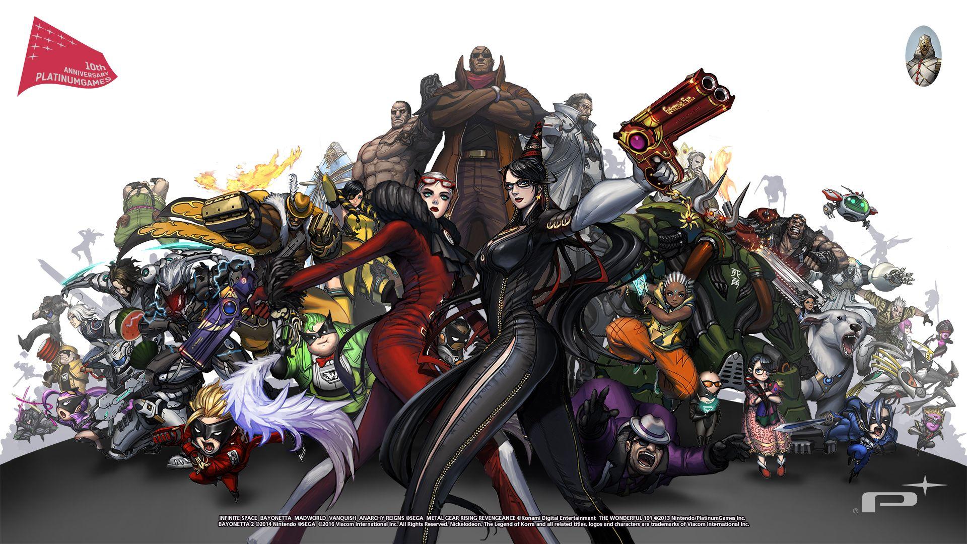 Check out our 10th anniversary wallpaper!. PlatinumGames Official Blog