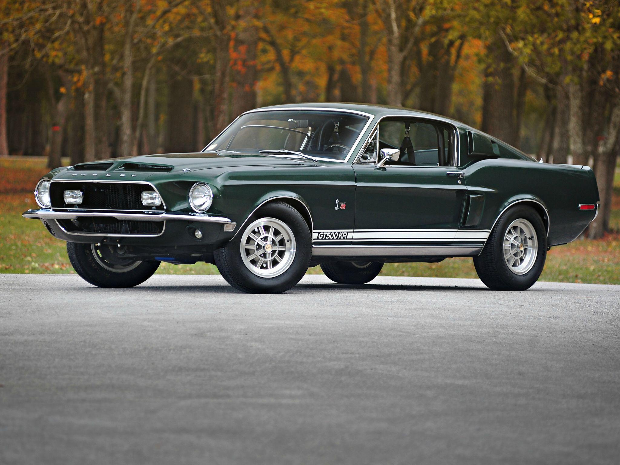 Shelby GT500 KR Gt500 Ford Mustang Muscle Classic W Wallpaper