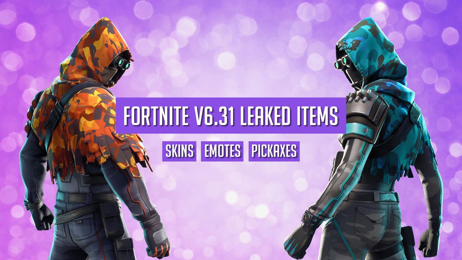 Fortnite v6.31 Items Leaked, Emotes, Pickaxes and More