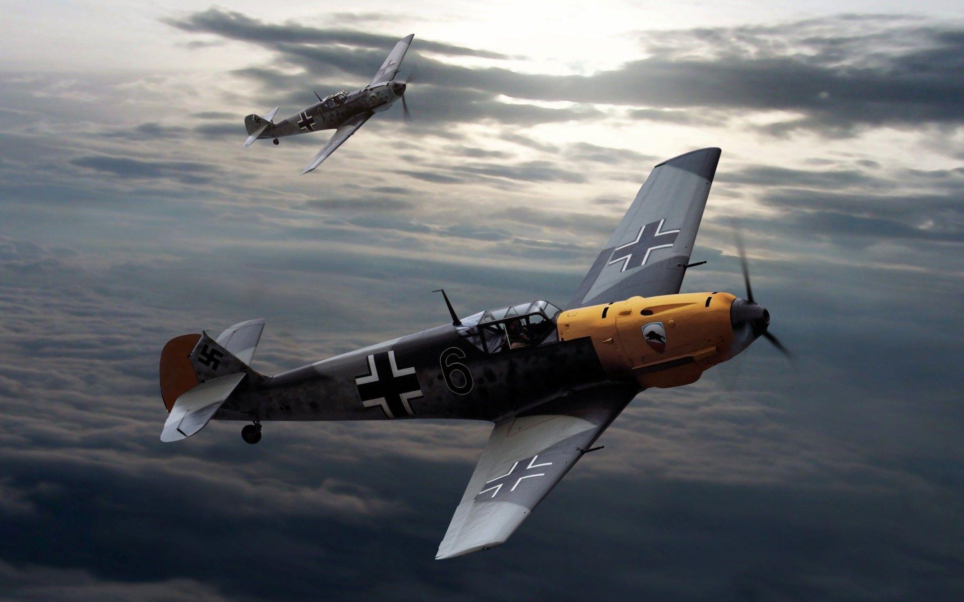Wwii Fighter Planes Wallpaper 1920×1080