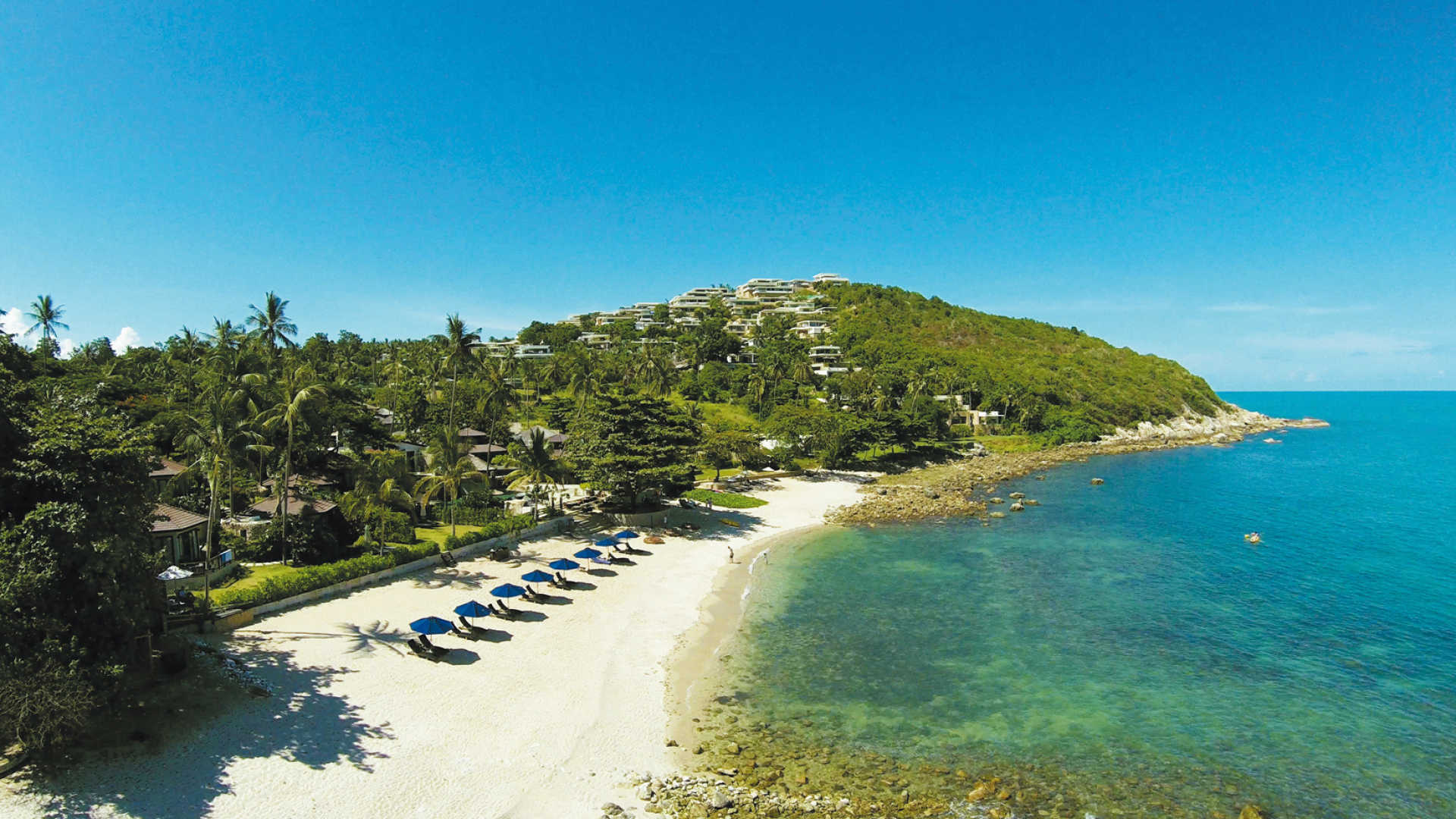 Outrigger koh samui beach