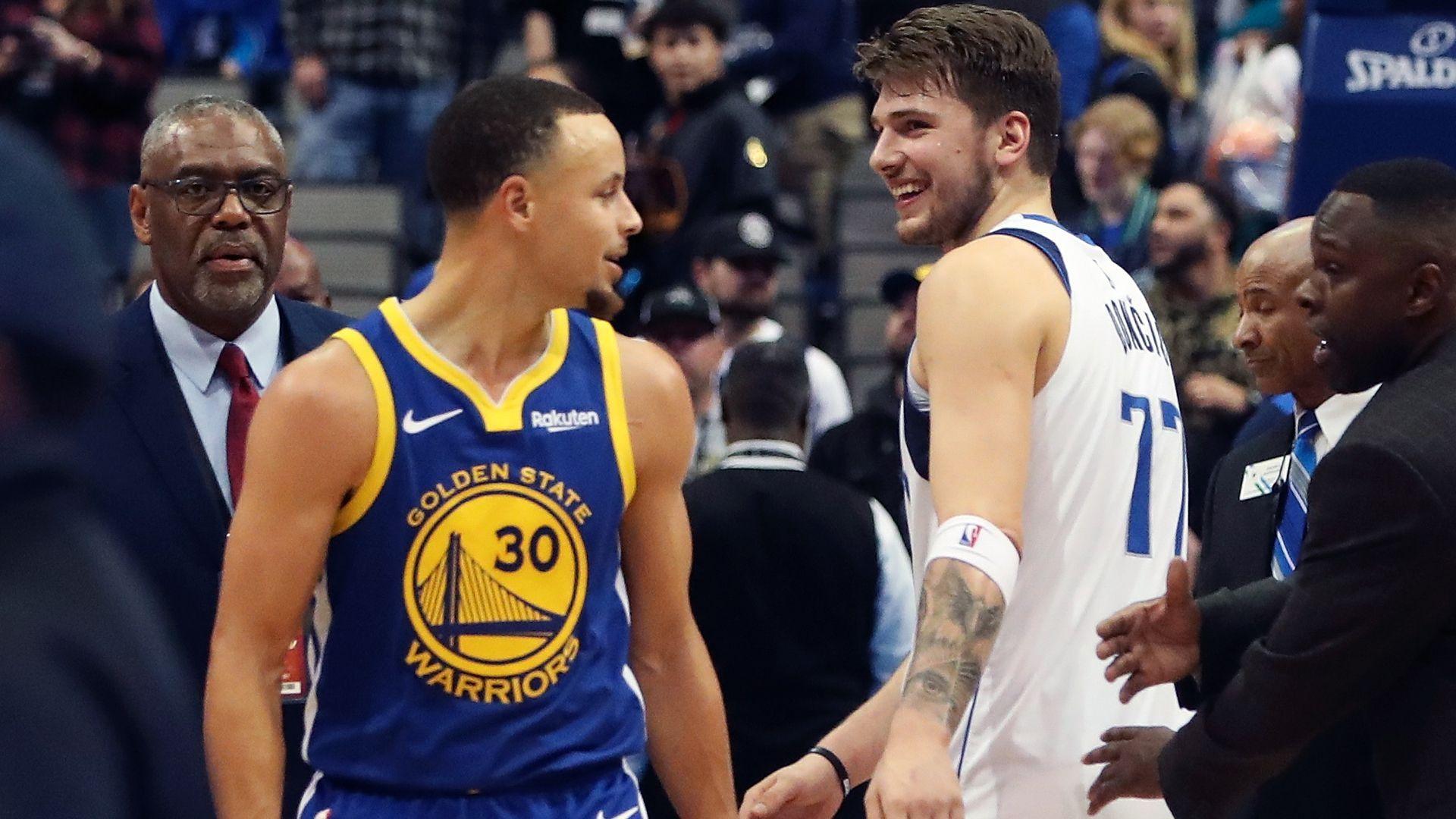 Luka Doncic In Awe Of Steph Curry's 'nuts' 48 Point Game Vs. Mavericks