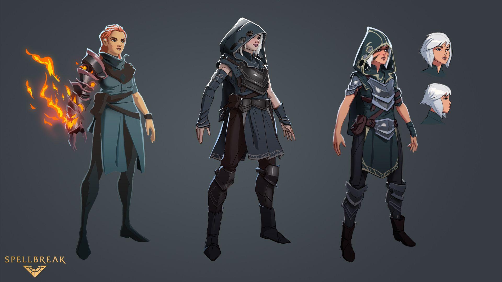 A look at Spellbreak's first character model oh, and the game has a