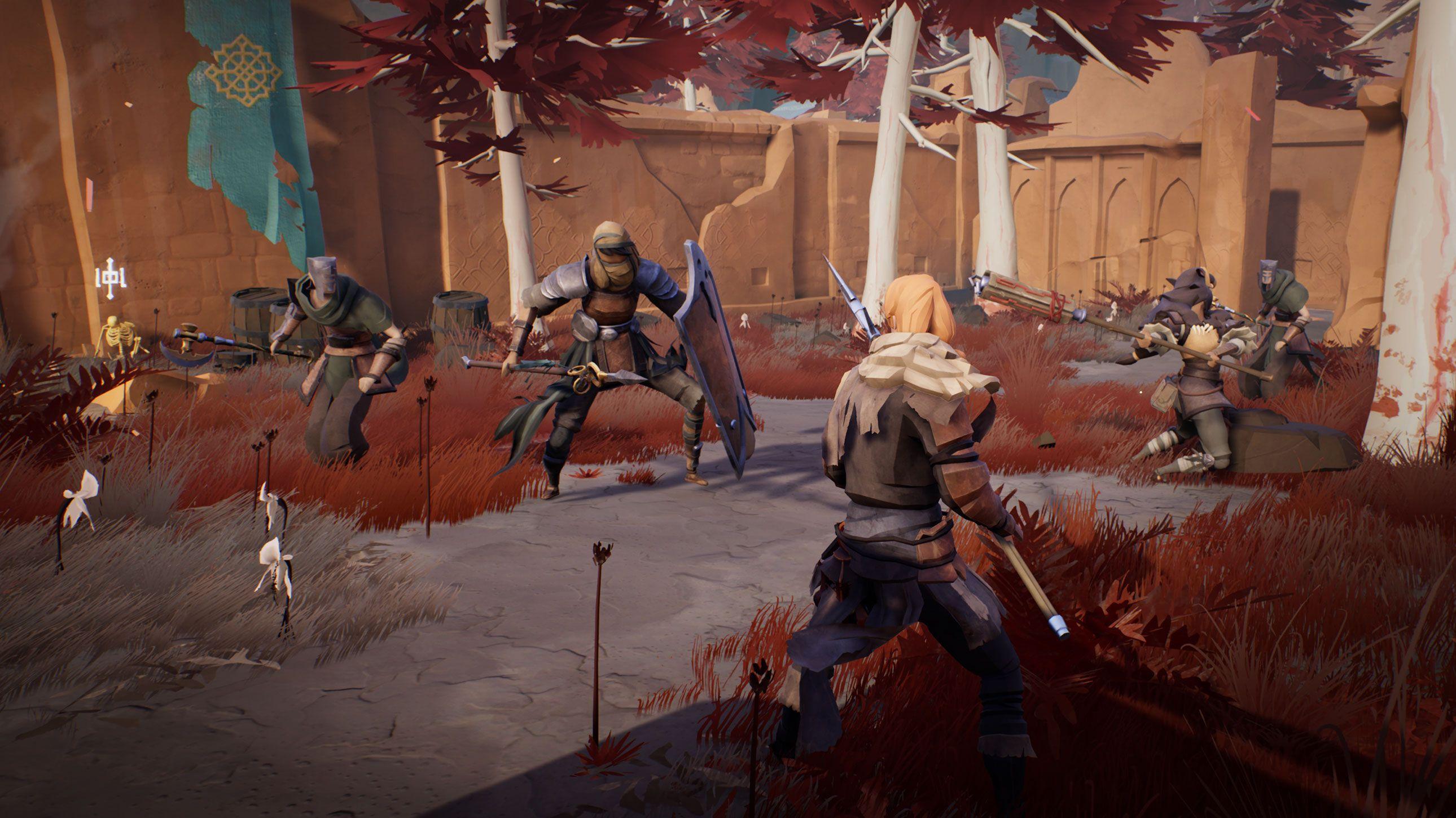 Ashen, an action RPG inspired by Journey and Dark Souls, is out now