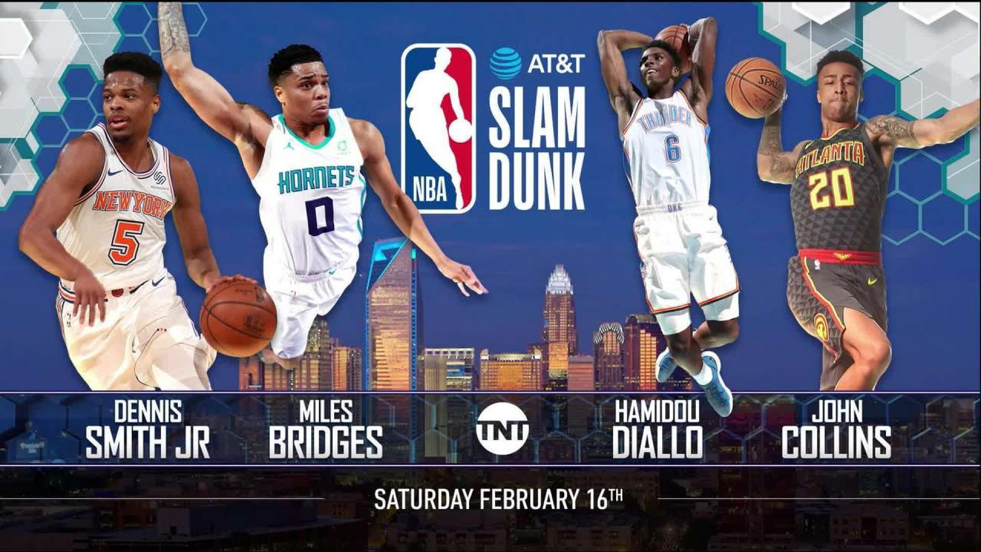 Miles Bridges, John Collins, Hamidou Diallo and Dennis Smith Jr. to