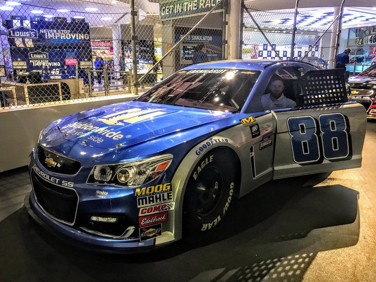 Jeffrey Earnhardt by to take a tour