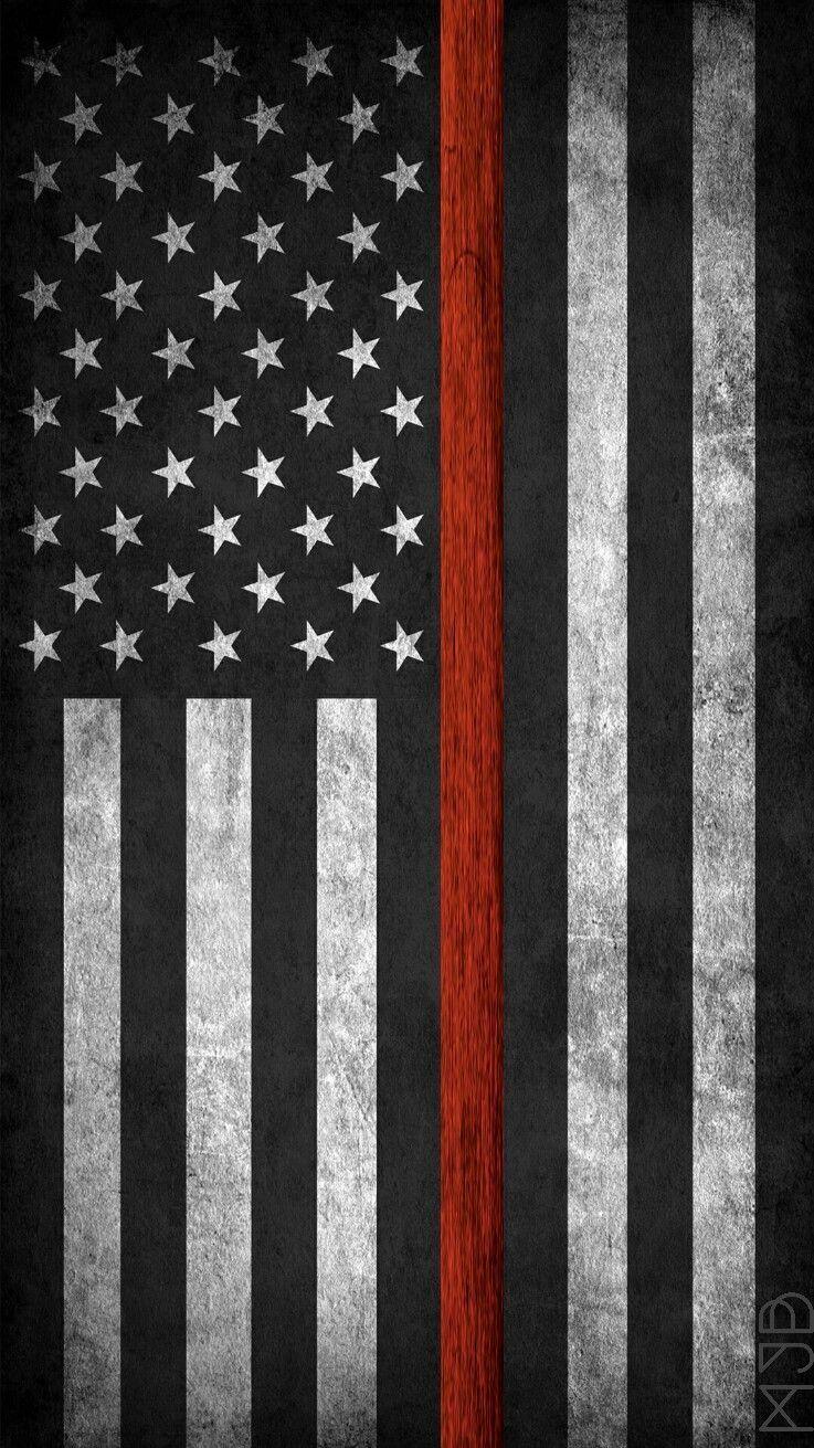 Download Firefighter American Flag Wallpaper  Wallpaperscom